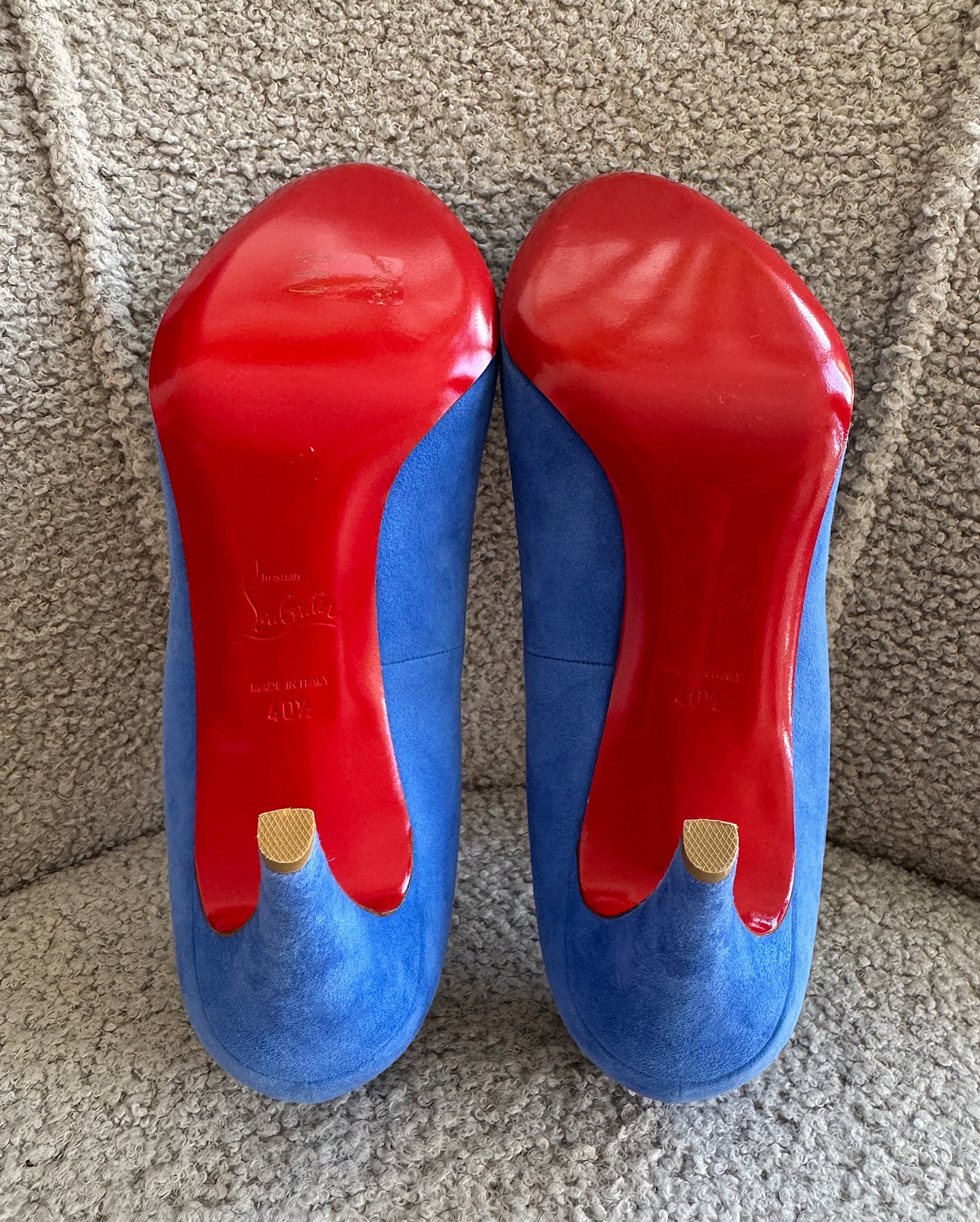 Blue Suede Shoes ~ Size 7.5