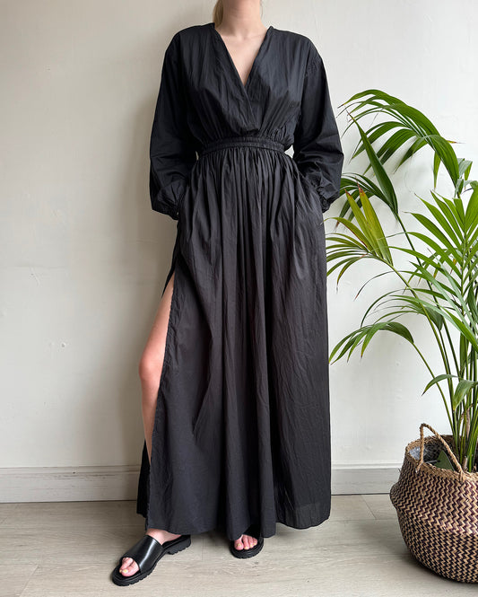 SALE Black Backless Maxi Dress ~ Size 8