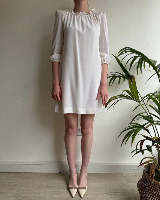SALE Cream Dress ~ Size 10