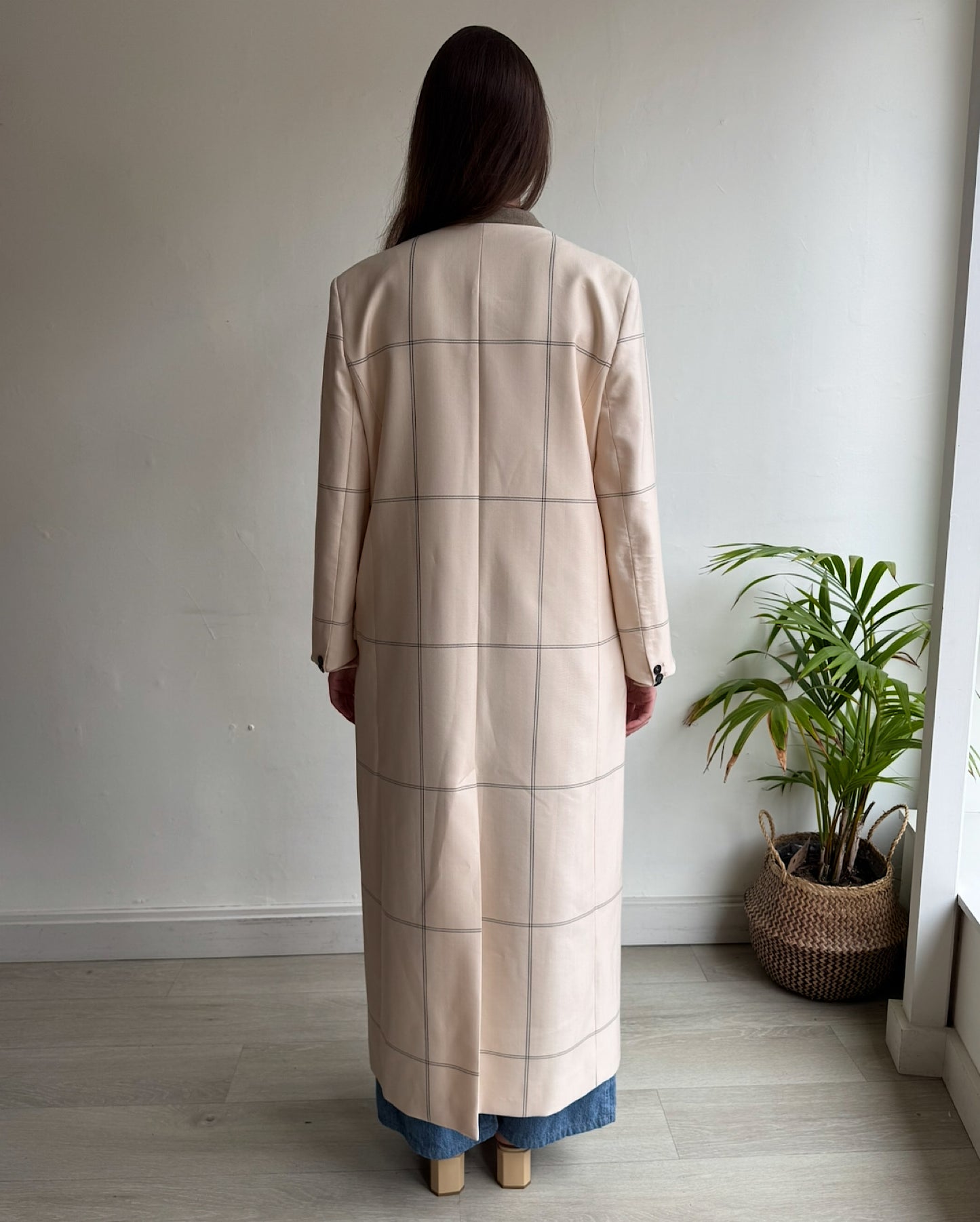 Wool Tartan Lalo Coat ~ Size 8/10