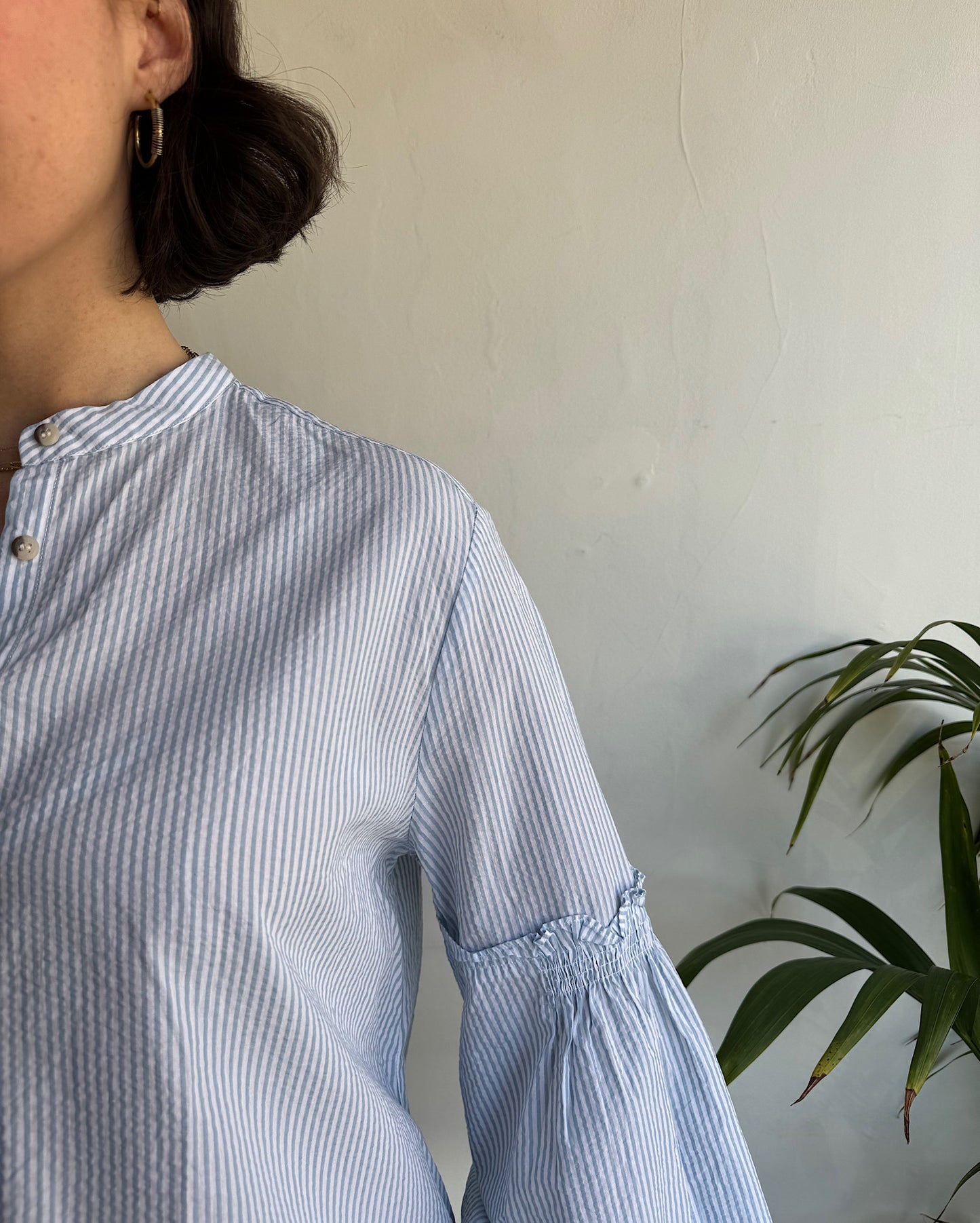 SALE Striped Shirt Dress ~ Size M