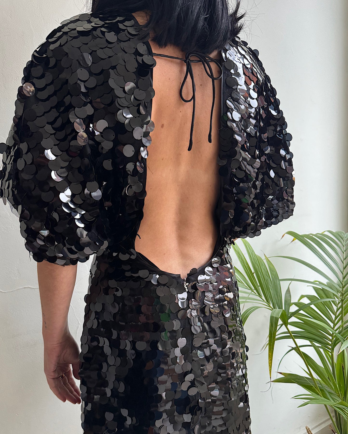 Sequinned Mini Dress ~ Size 10/12