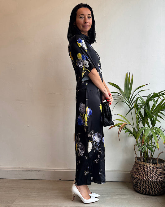 Floral “Dilona” Dress ~ Size XS