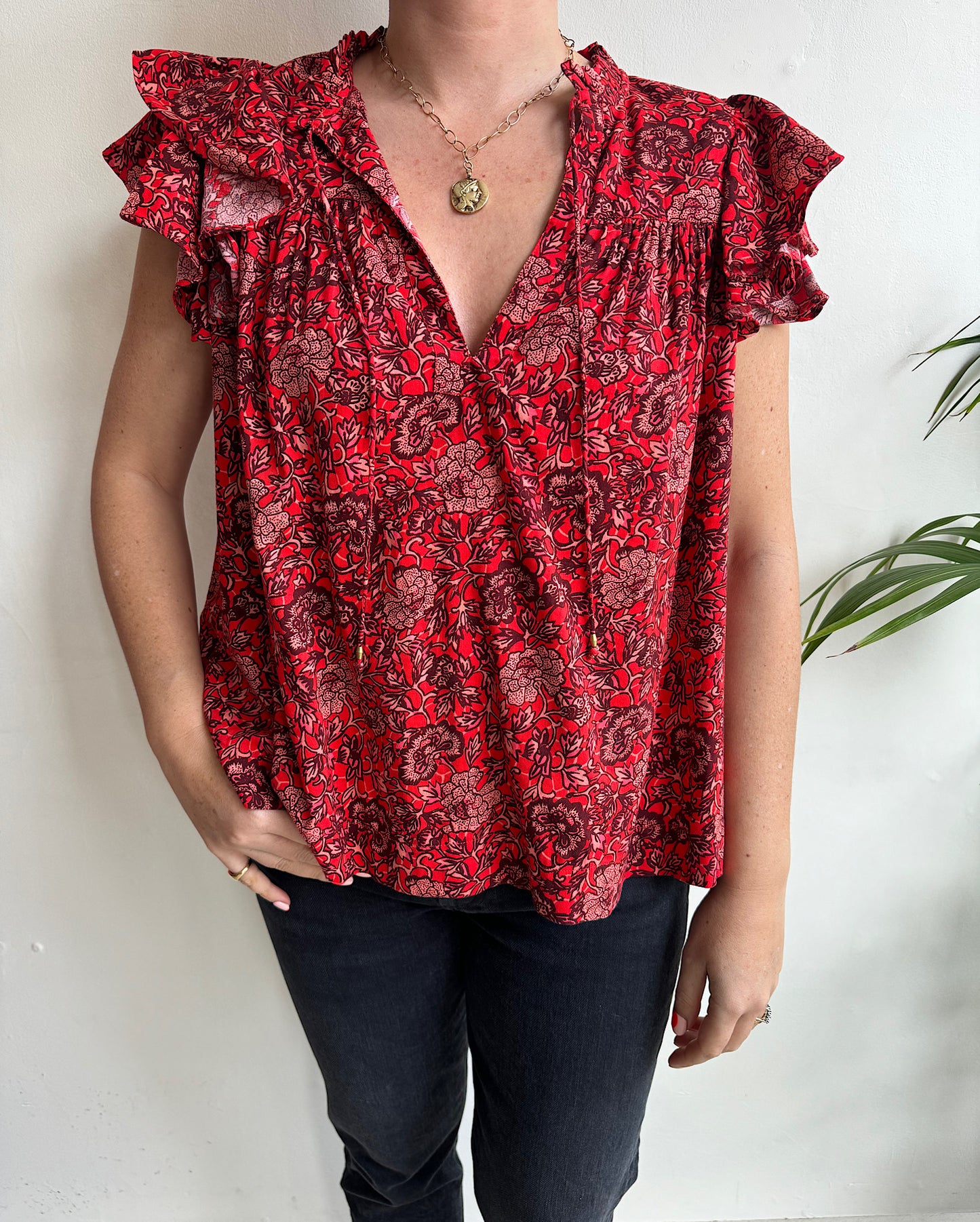 Red Top ~ Size S