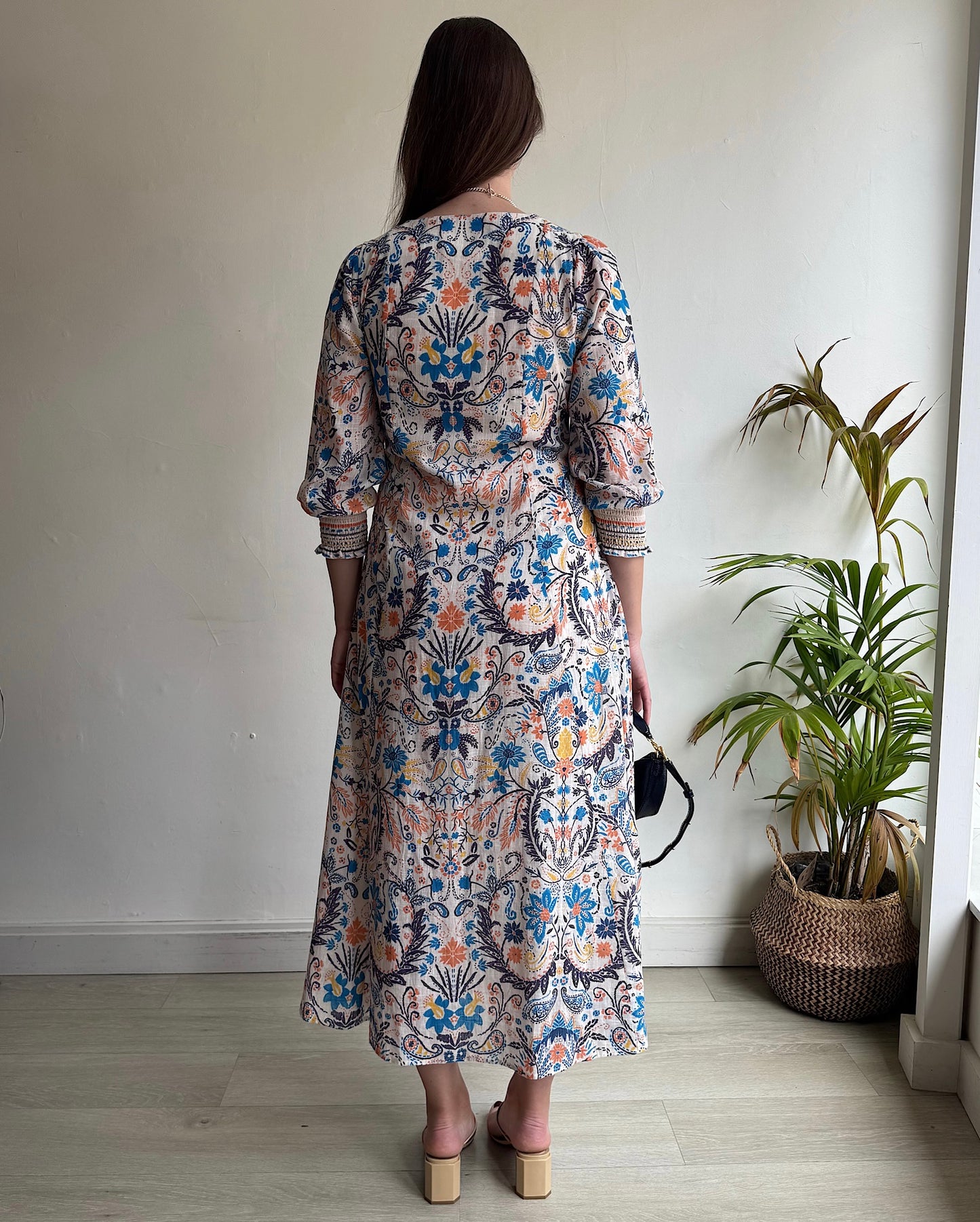 Patterned Dress ~ Size 8