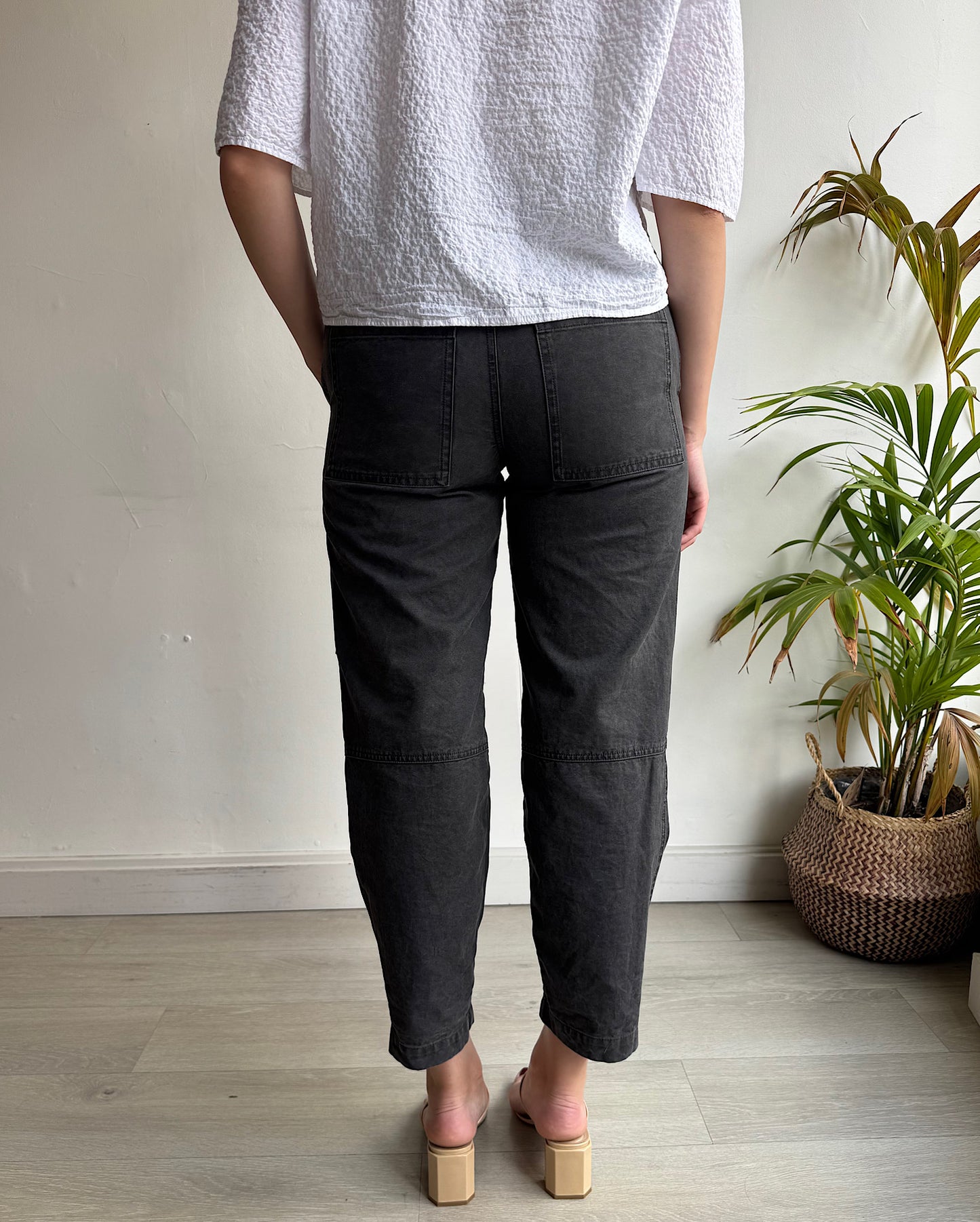 Faded Black Cargos ~ Size 8