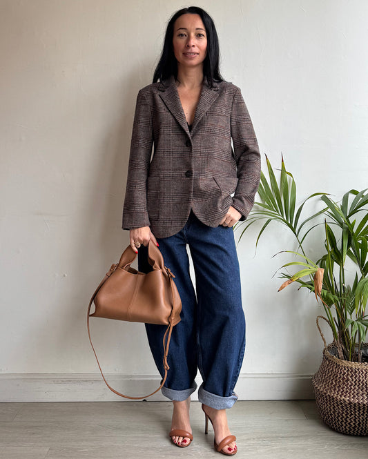 Houndstooth Check Jacket ~ Size 10