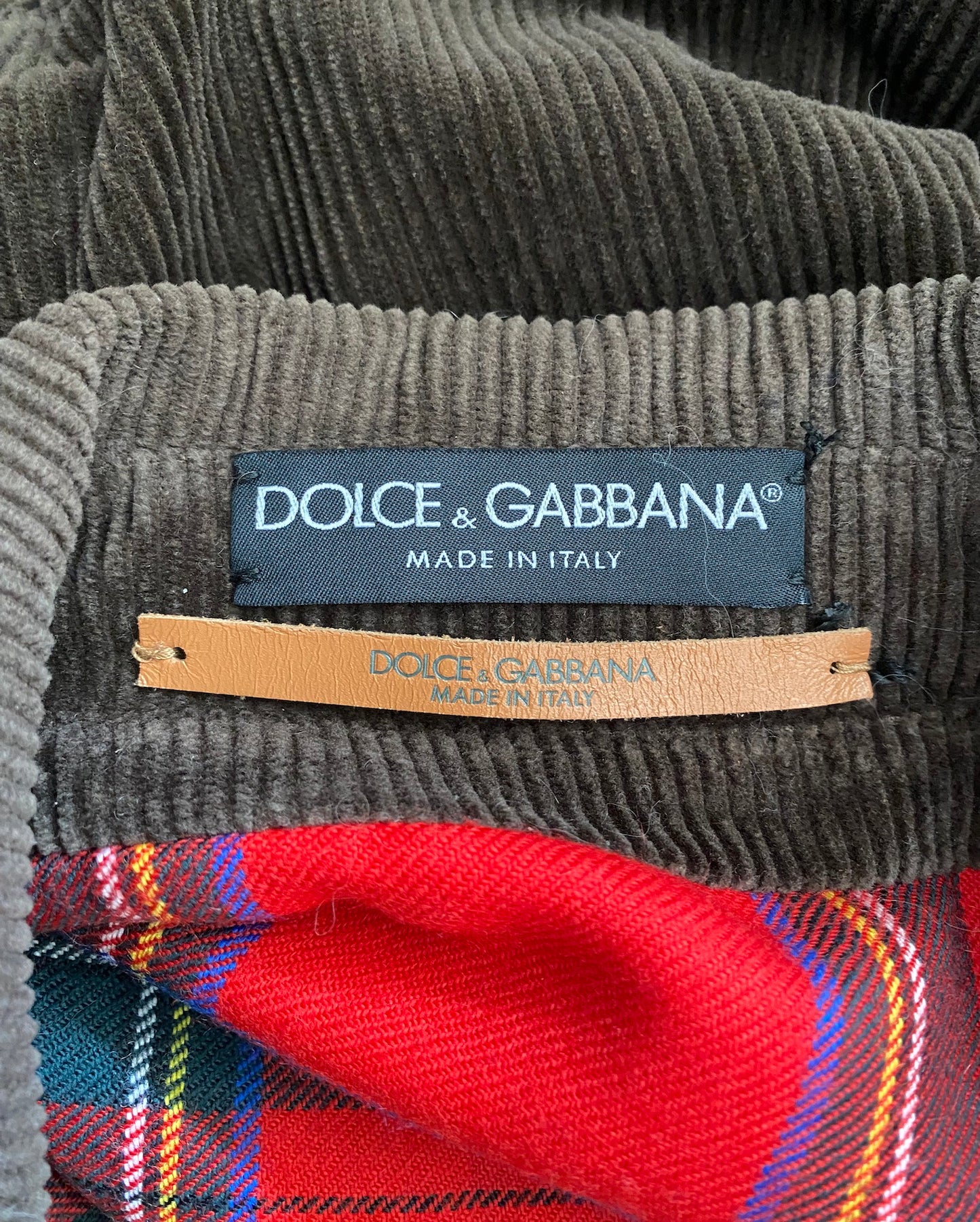 Classic Brown Cord Jacket ~ Size S