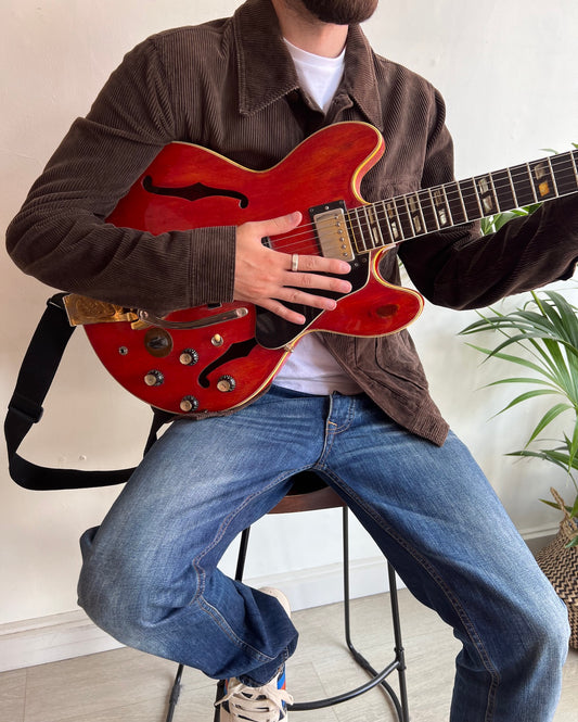 Classic Brown Cord Jacket ~ Size S