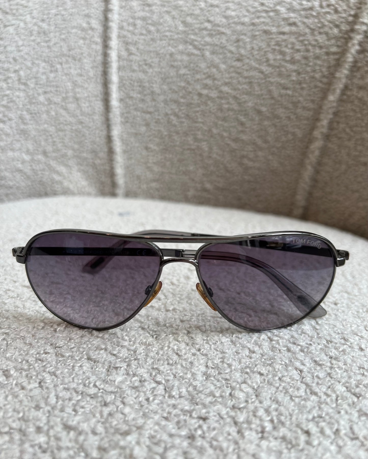 Silver Marco Aviator Sunglasses