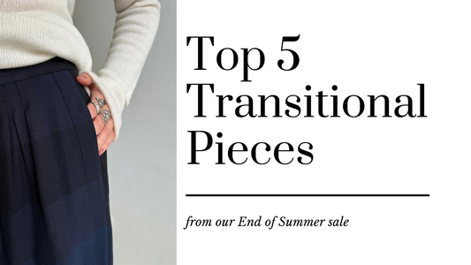 Circle's Top Layering Pieces for the Change of Seasons