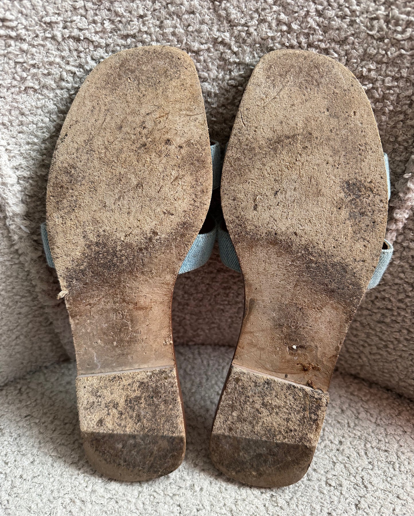 Denim Oran Sandals ~ Size 5.5