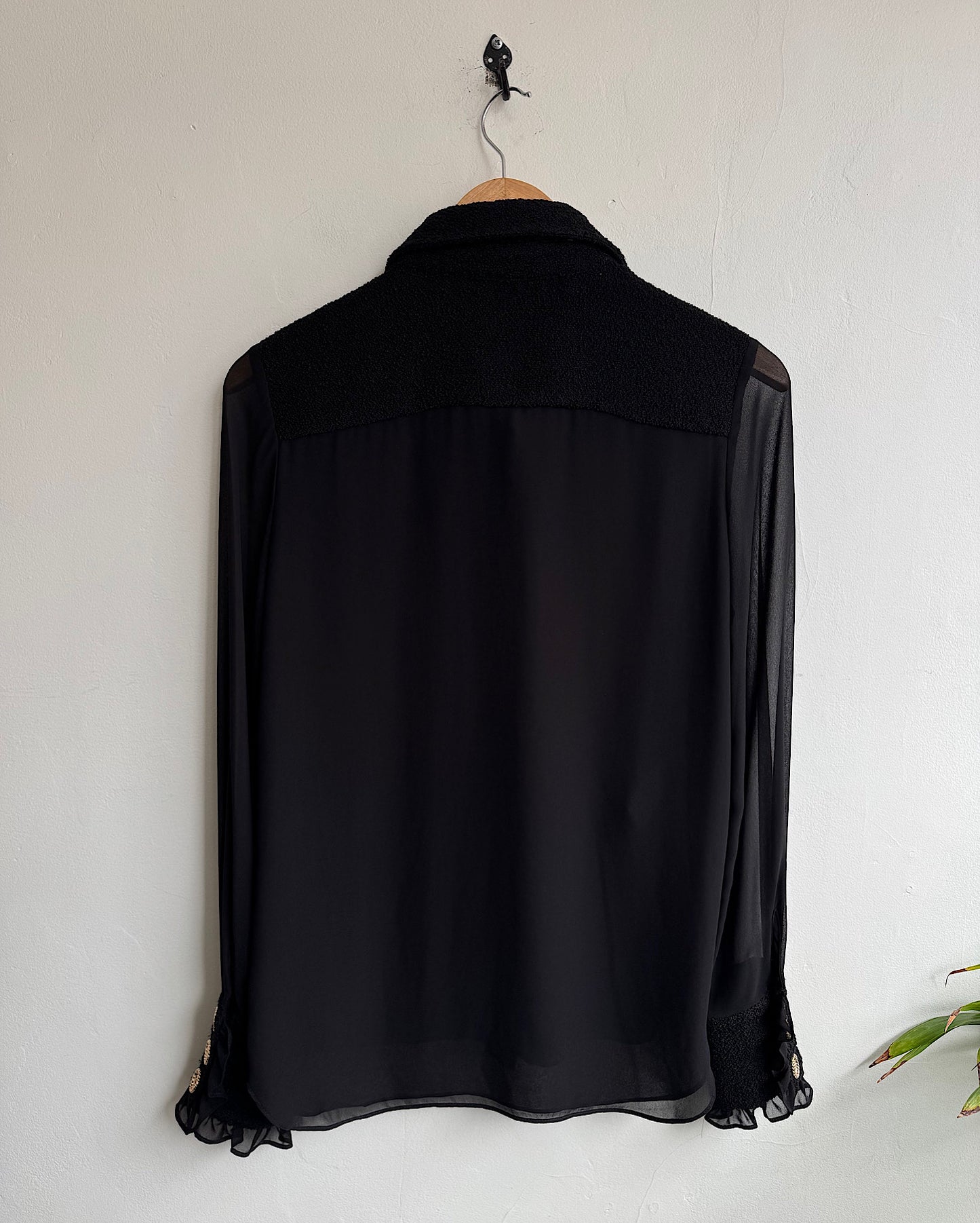 Black Blouse ~ Size 12