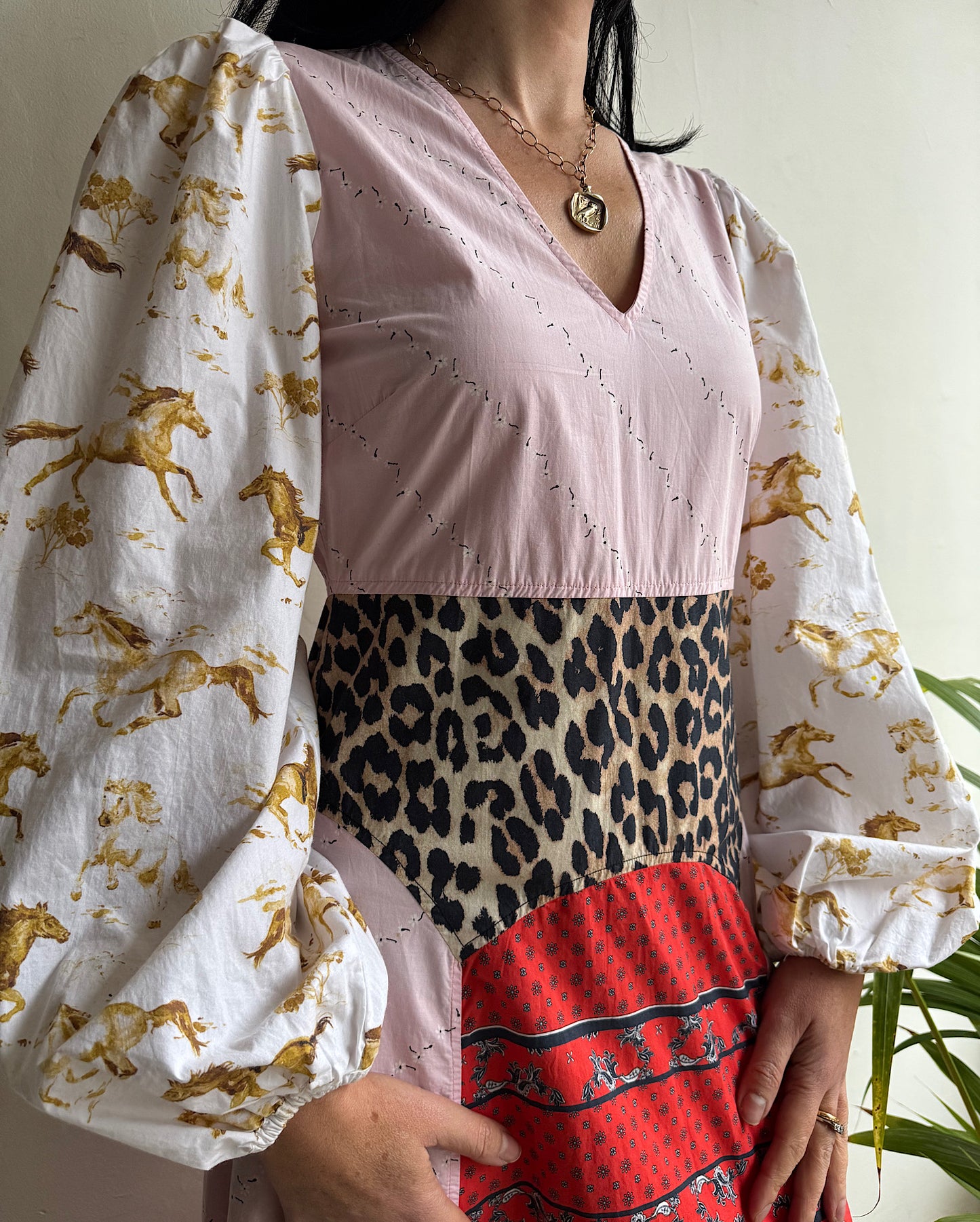 Patterned Dress ~ Size 8