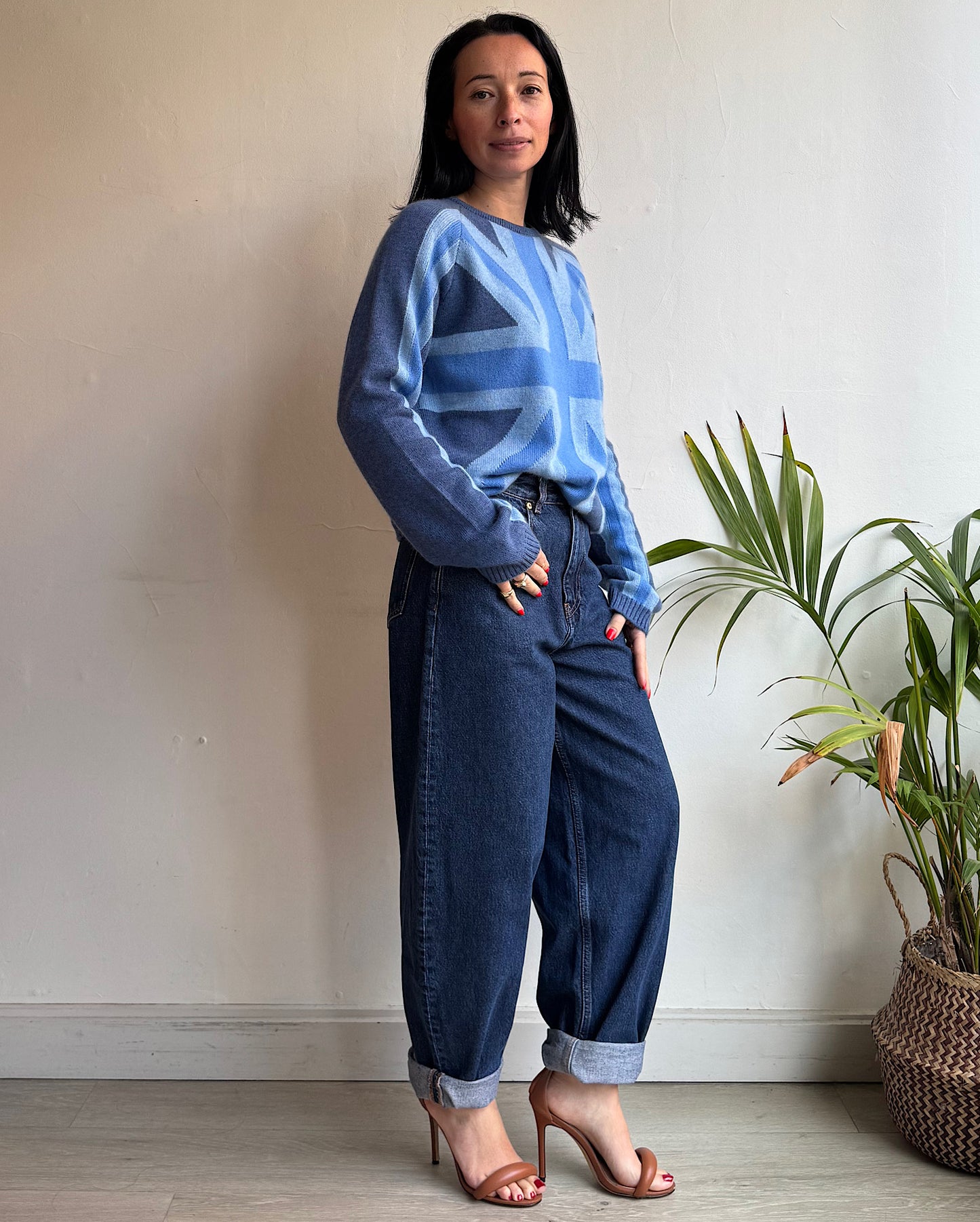 Cashmere Flag Knit ~ Size S