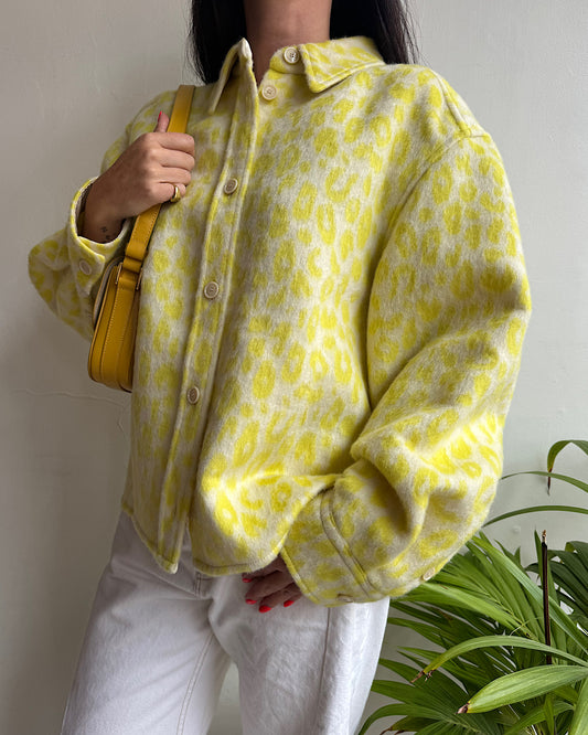 Isabel Marant Yellow Shirt Jacket ~ Size 10
