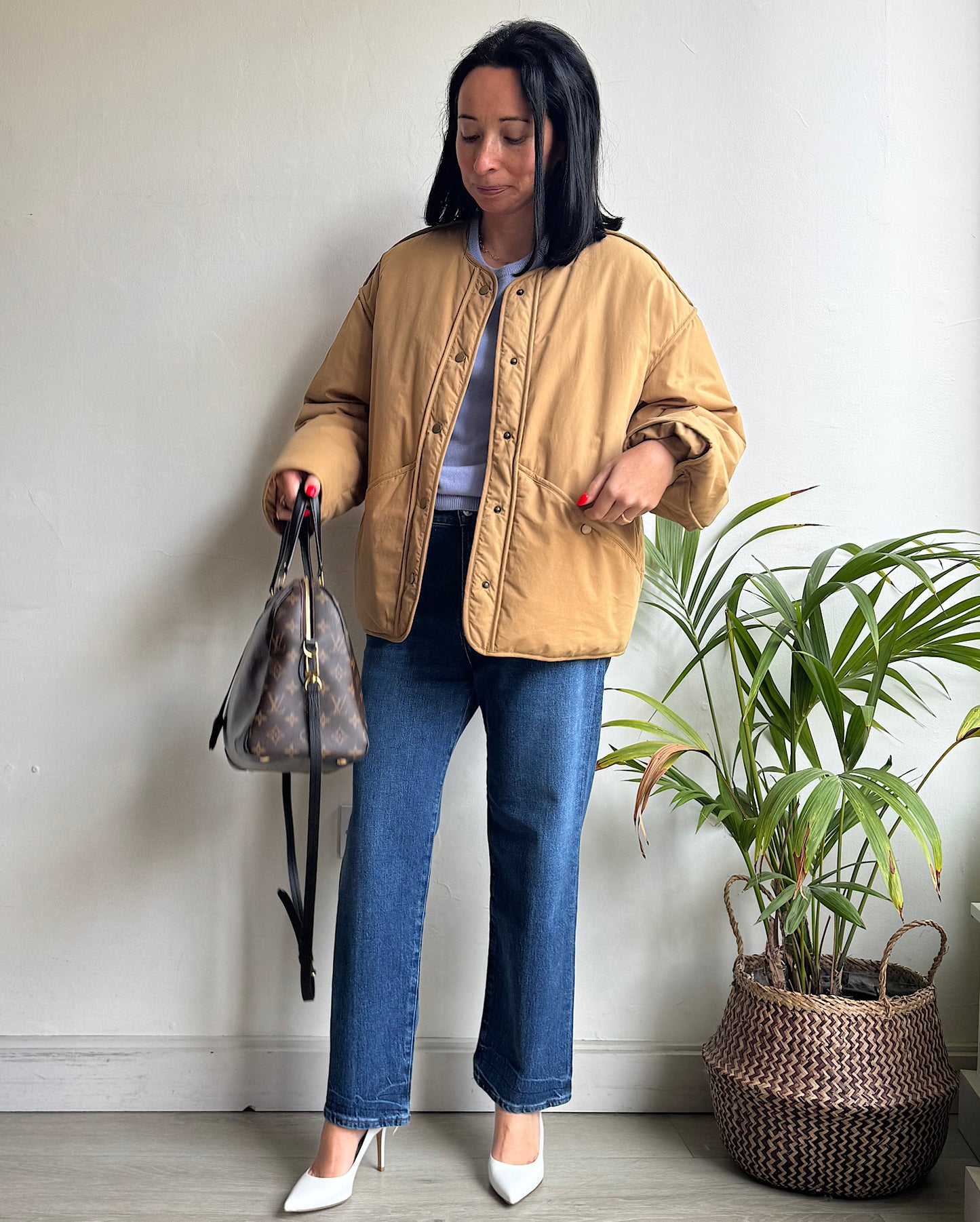 Camel Jacket ~ Size M