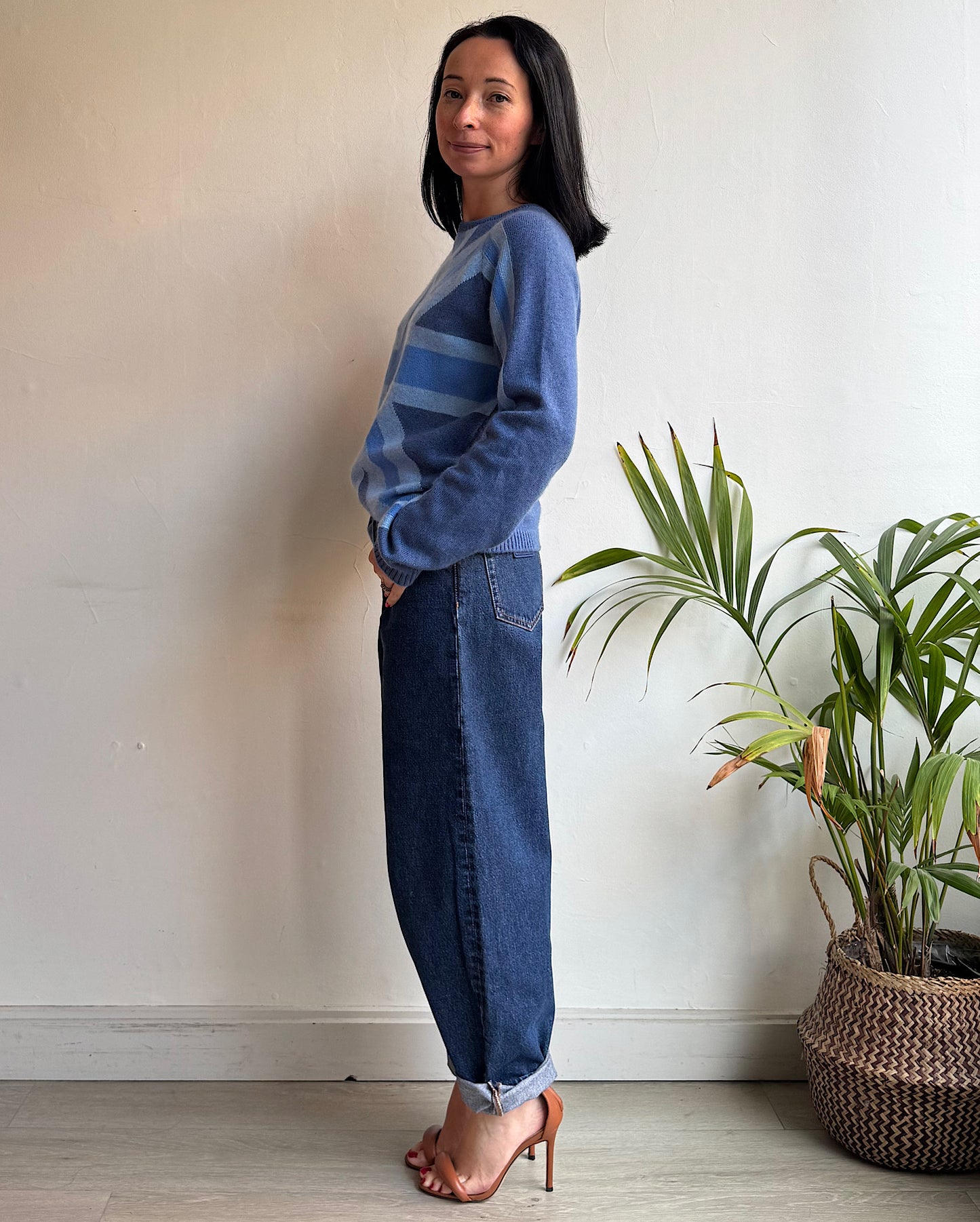 Cashmere Flag Knit ~ Size S