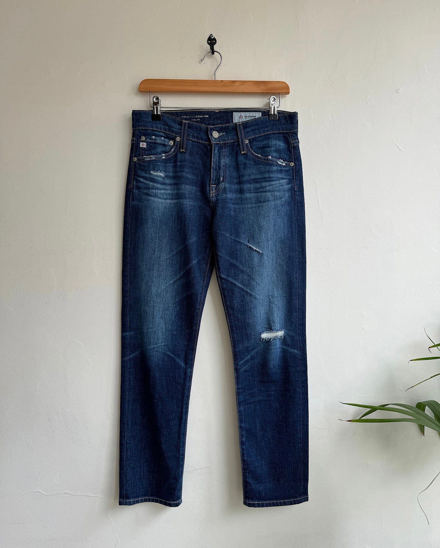 Blue Ex-Boyfriend Jeans ~ Size 25