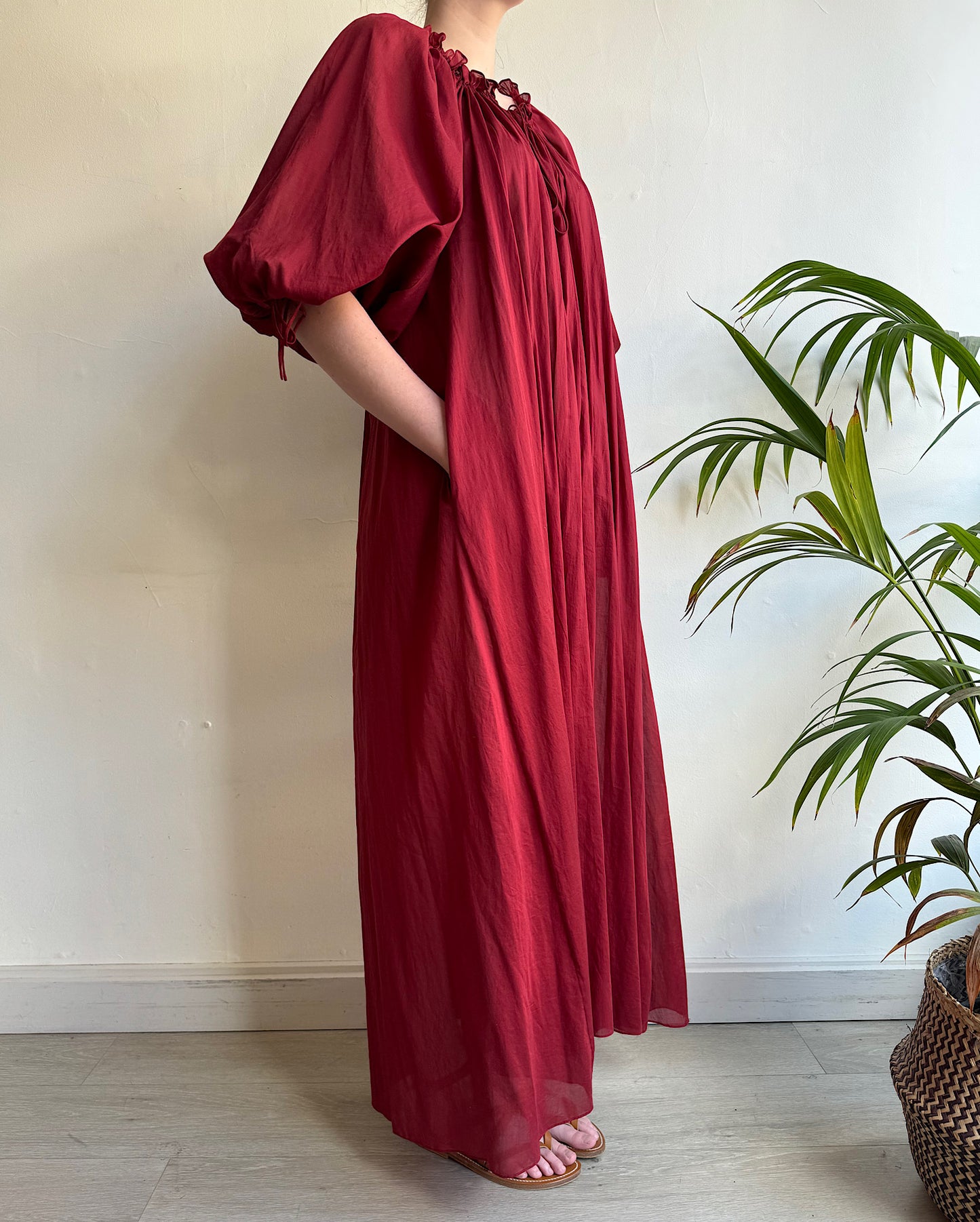 SALE Dark Red Maxi Dress ~ Size 8