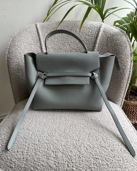 Eggshell Blue Belt Bag