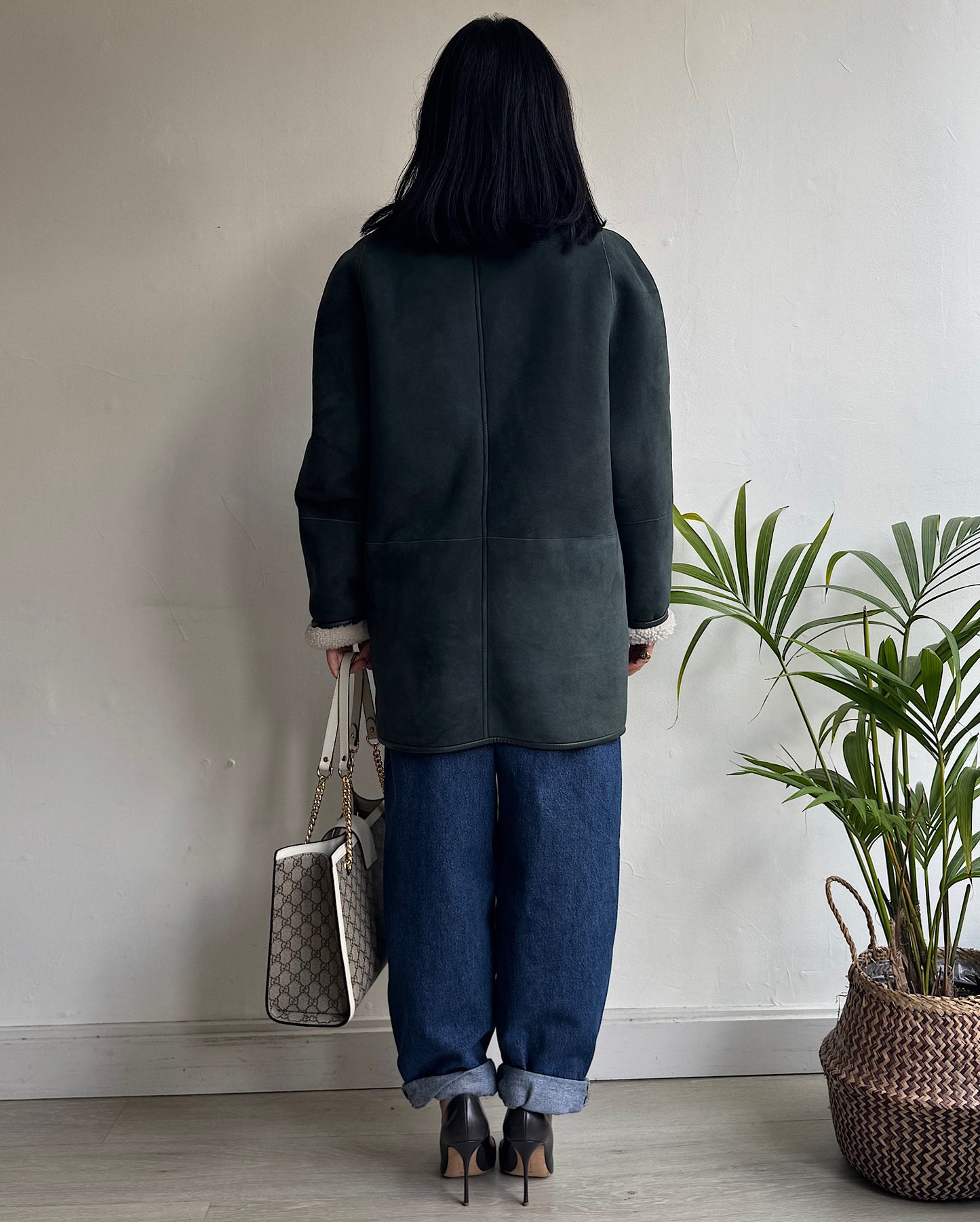 Shearling Jacket ~ Size 8