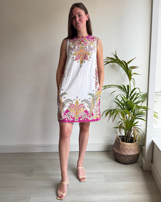 Linen Dress ~ Size 12