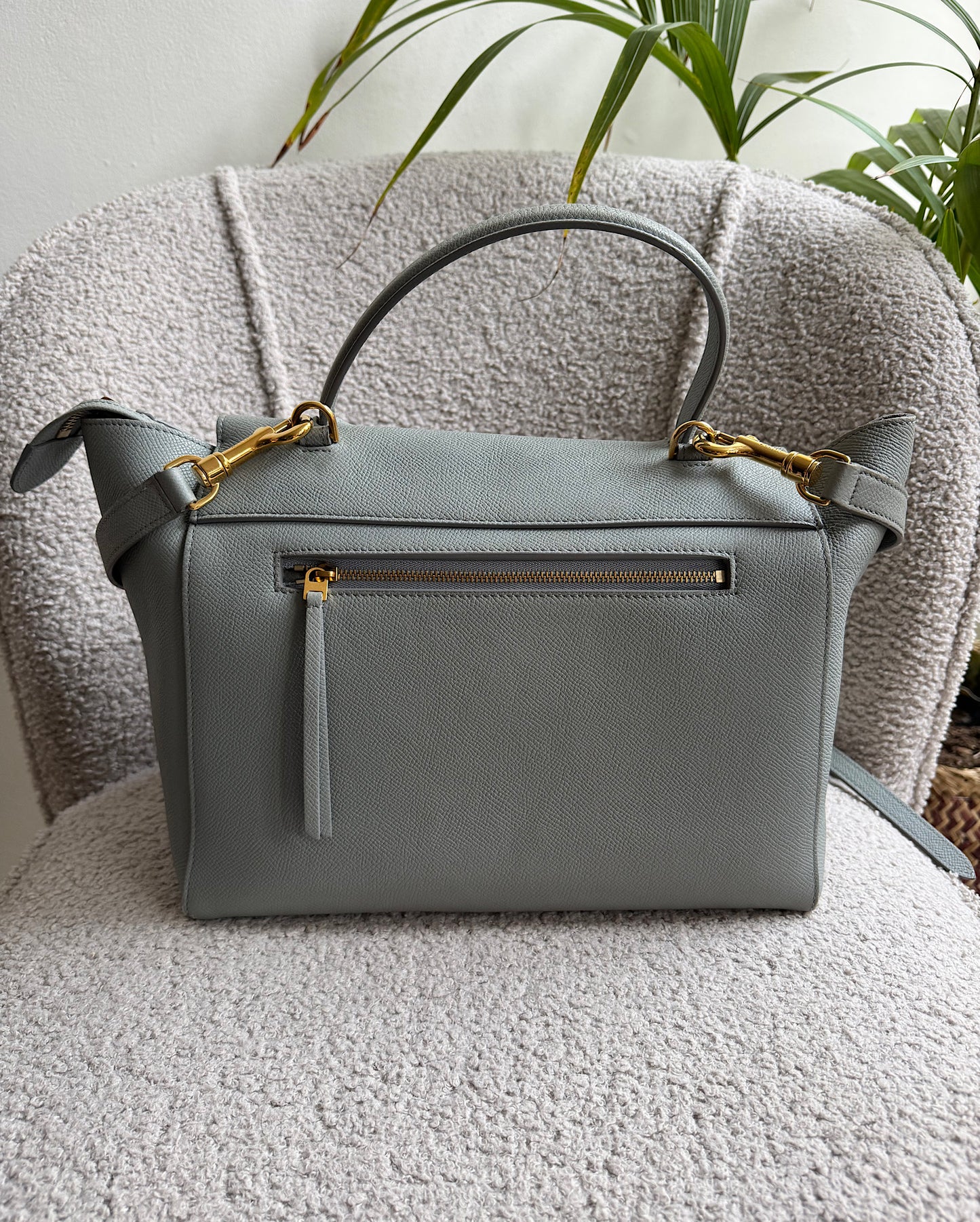 Eggshell Blue Belt Bag