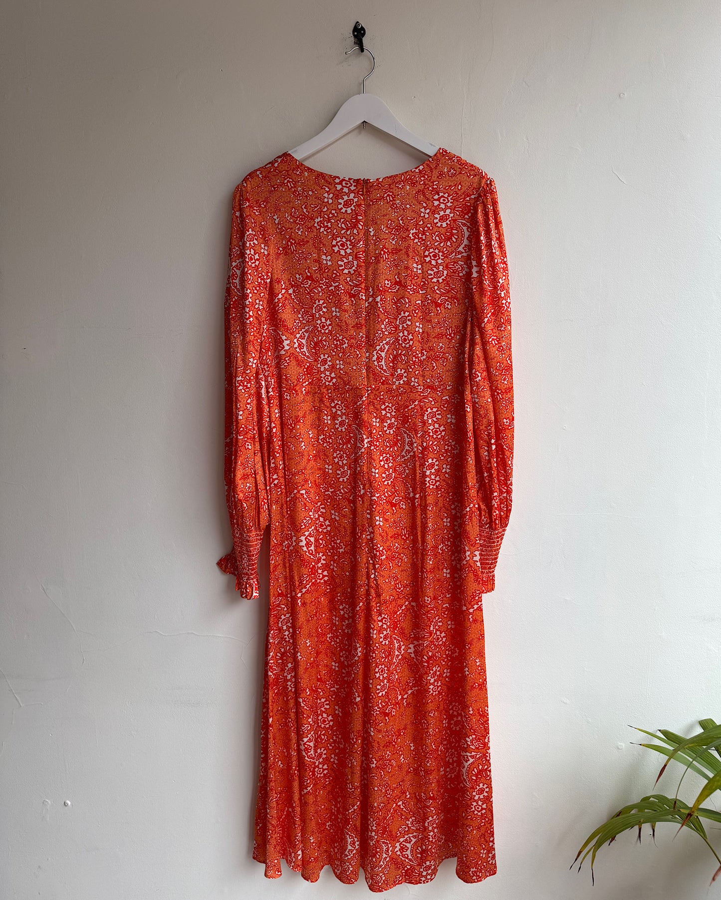 Jessica Russell Flint Silk Dress ~ Size L
