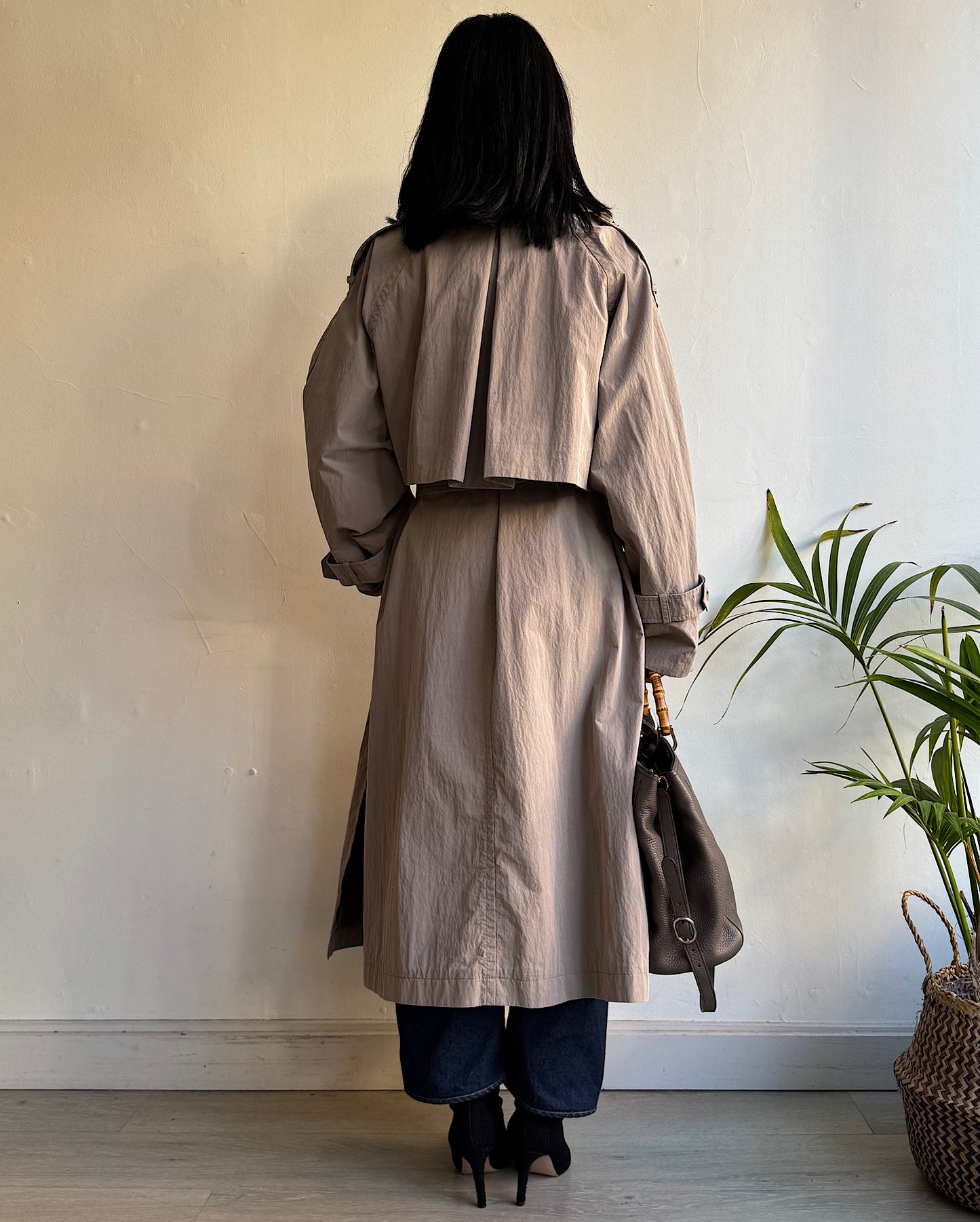 Techno Cotton Trench ~ Size 6/10