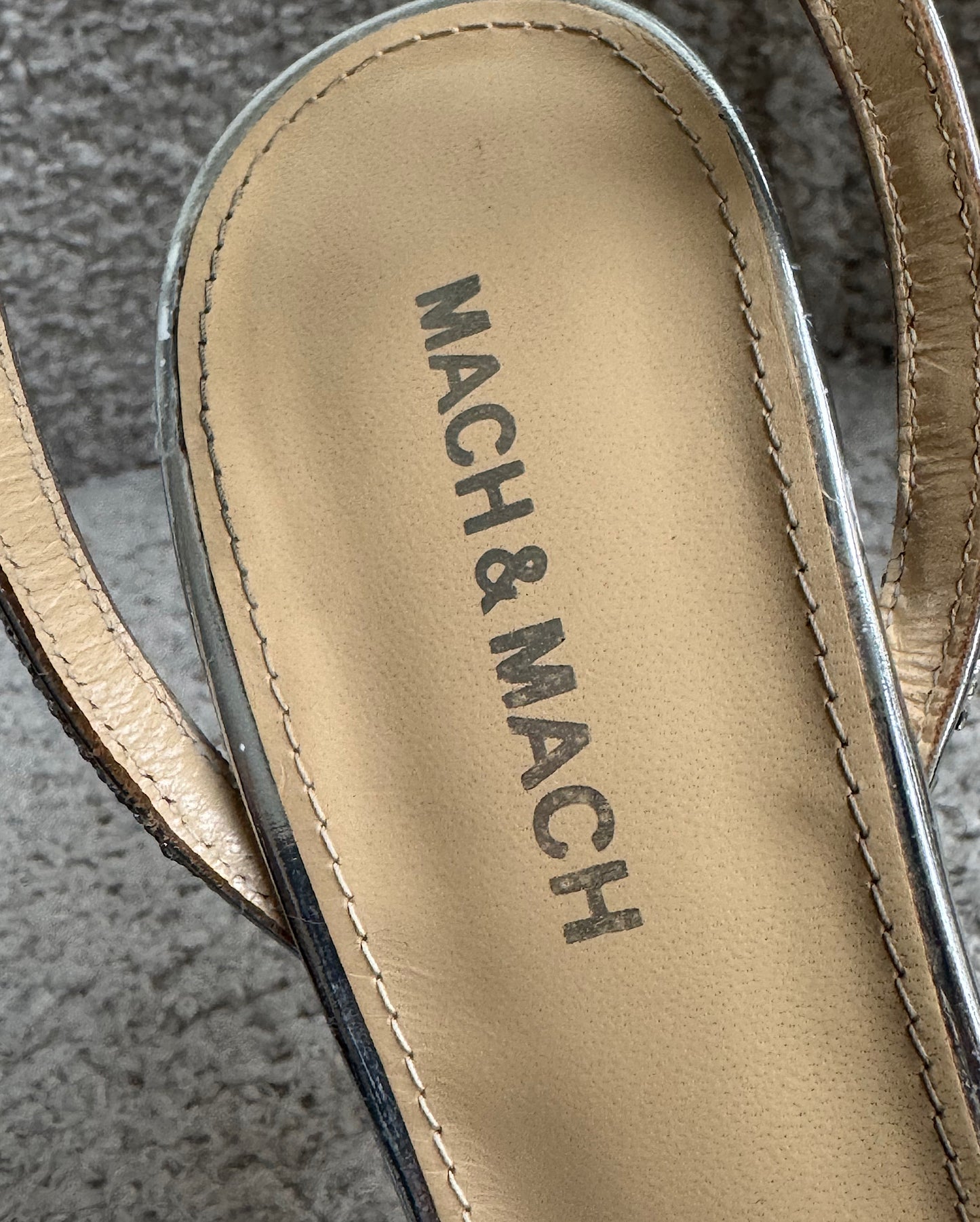 Diamanté Double Bow Heels ~ Size 5