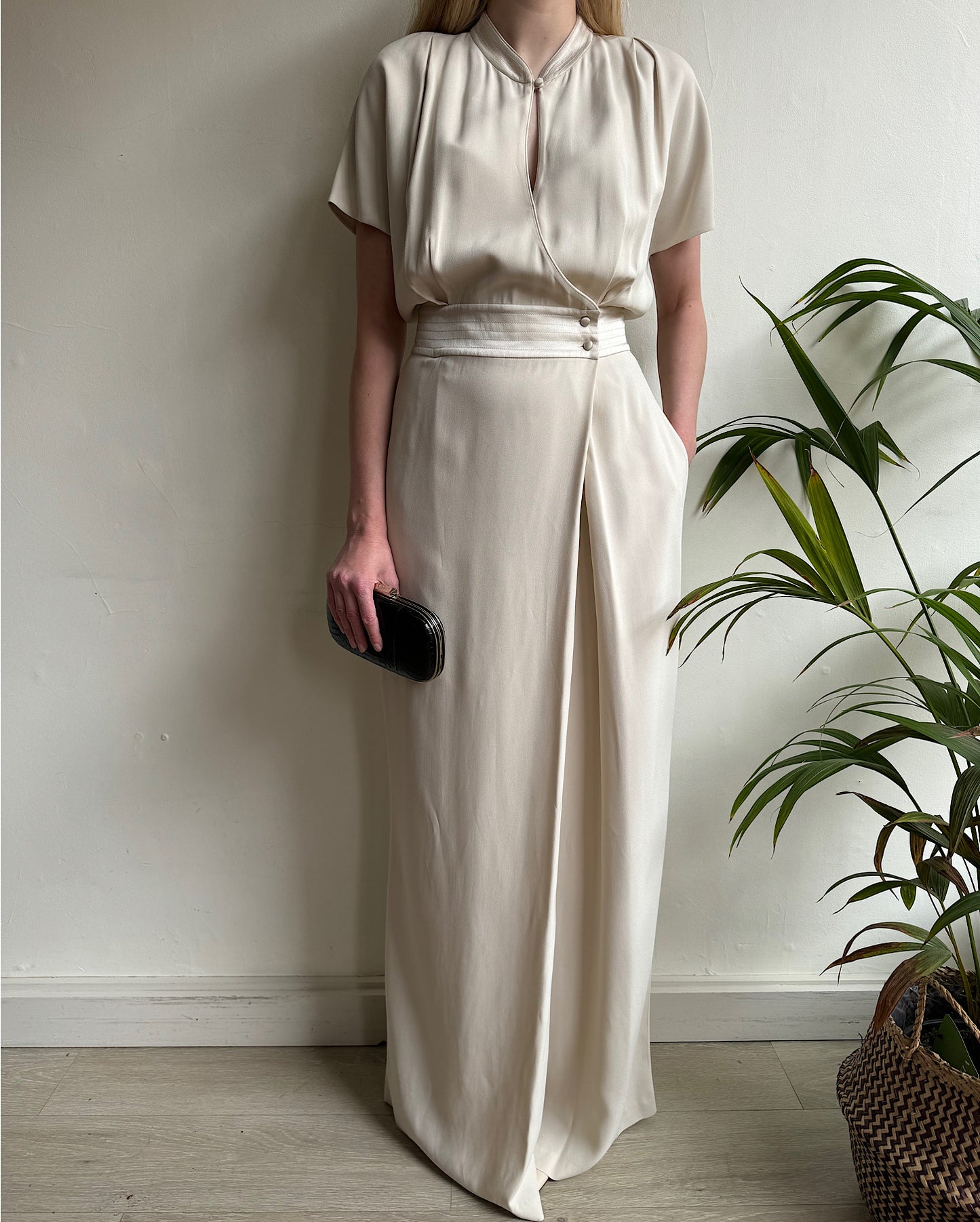 Off White Jumpsuit ~ Size 12