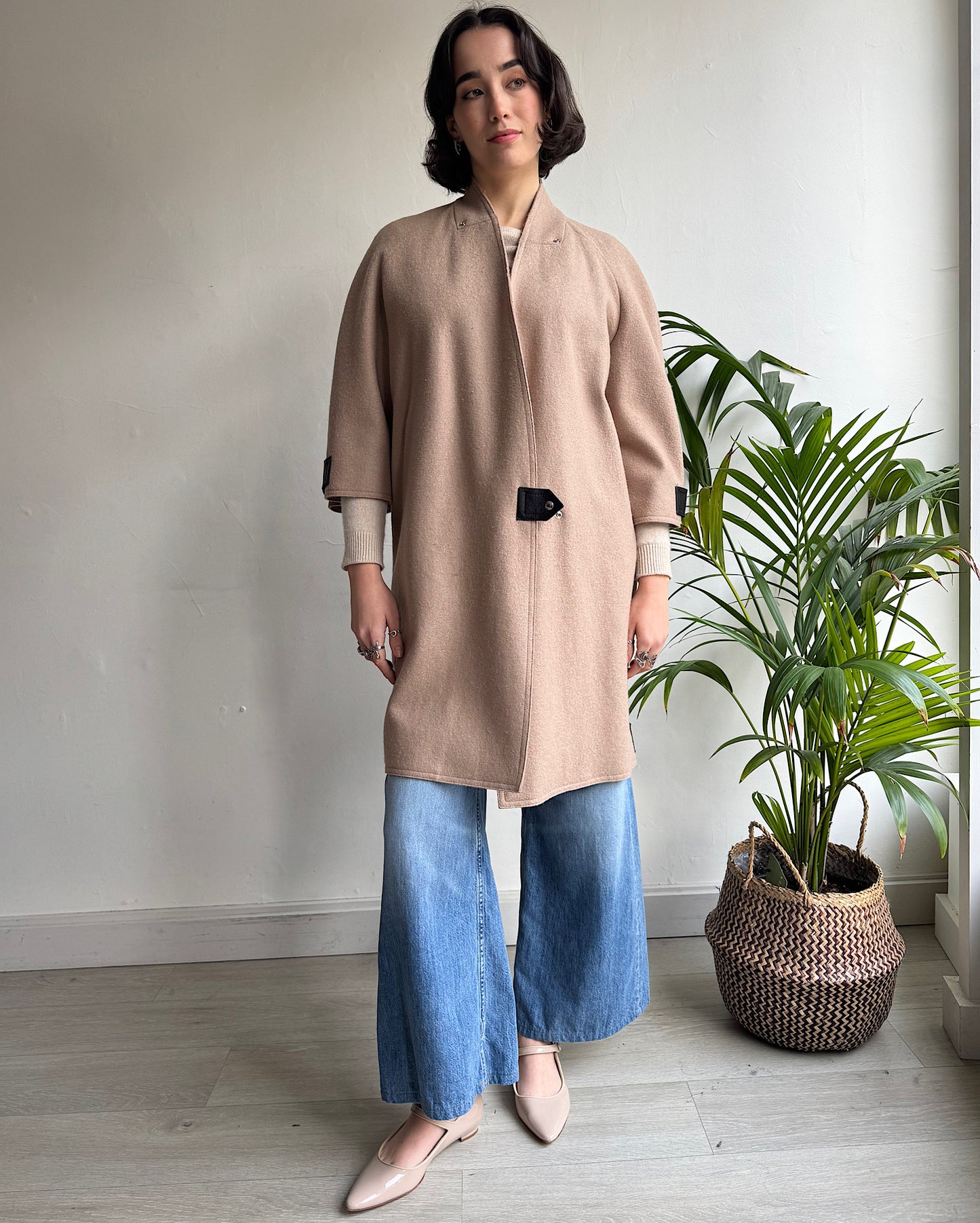 Camel Coat ~ Size M