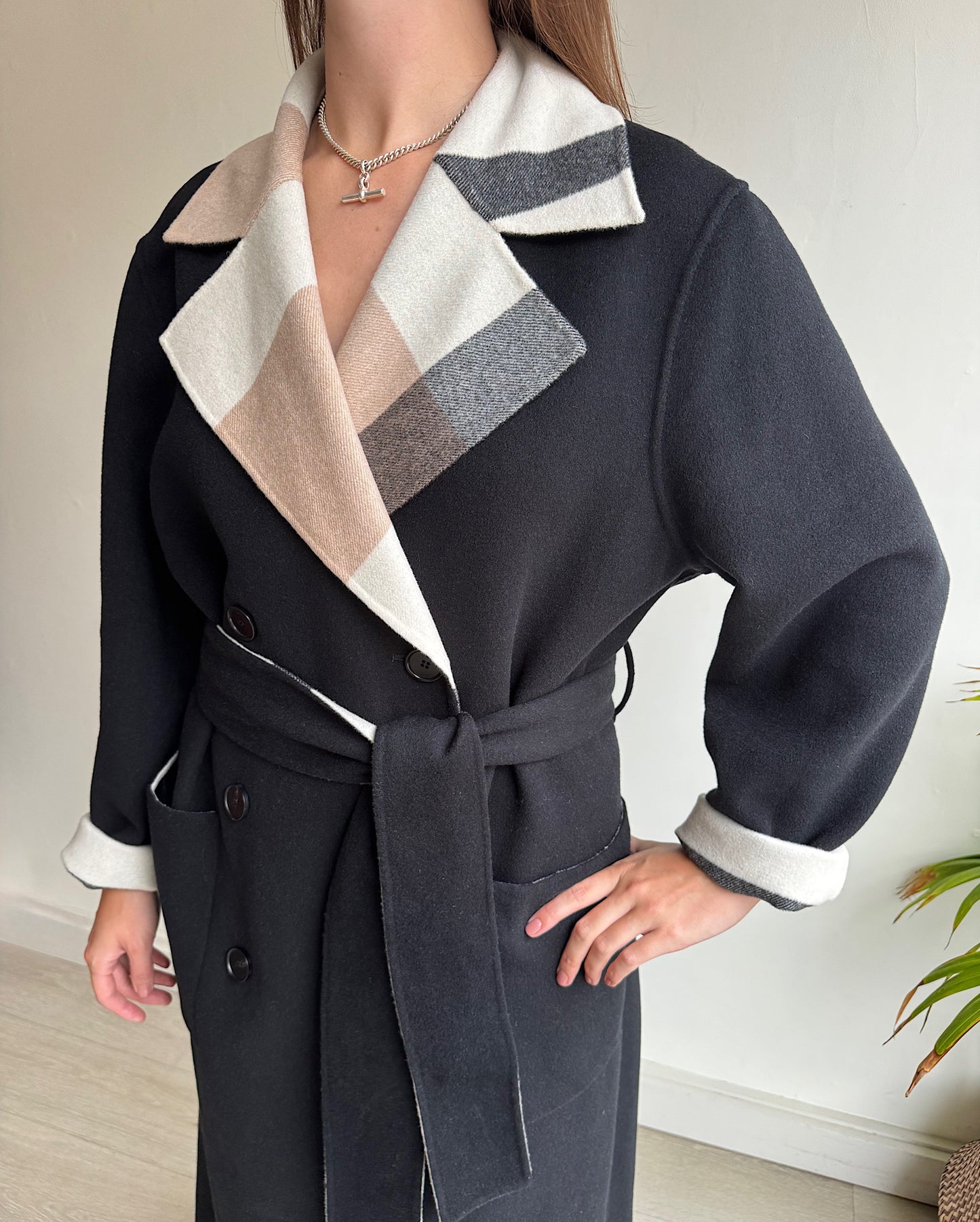 Reversible Wool Coat ~ Size 8-12