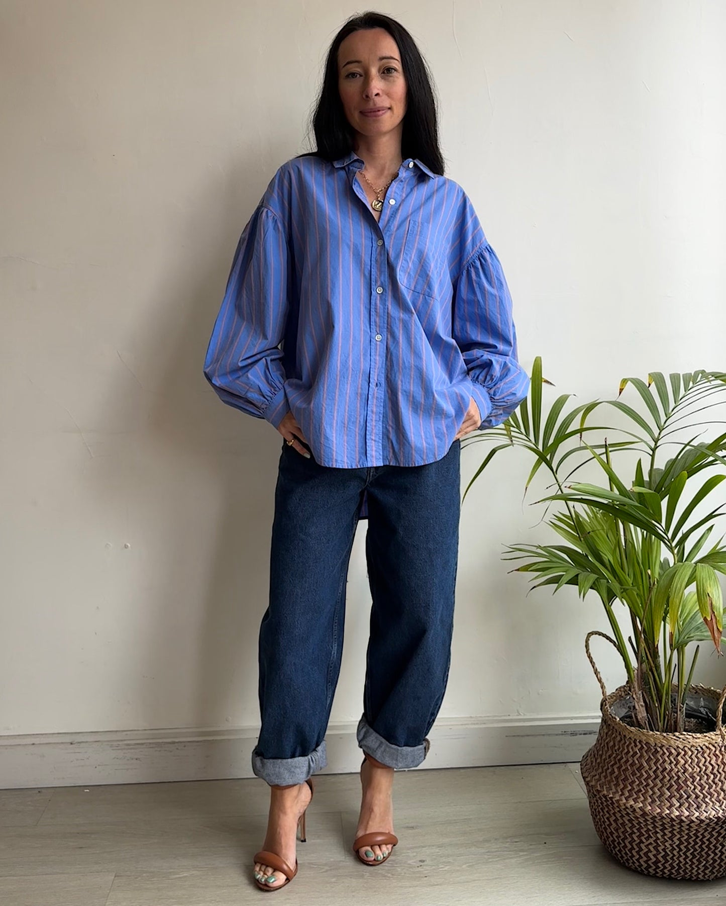Rails Stripe Shirt ~ Size L