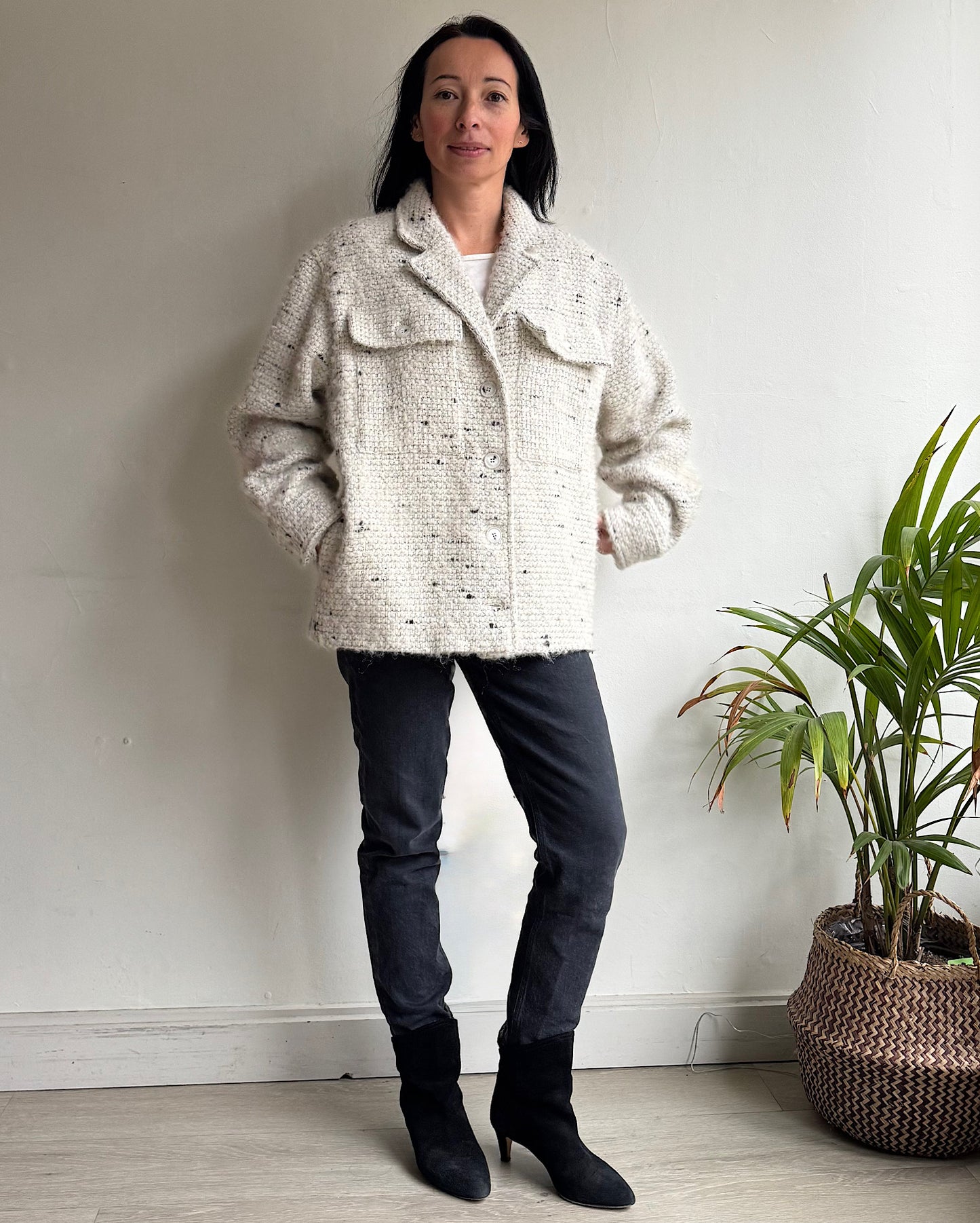 Cream Jacket ~ Size XS