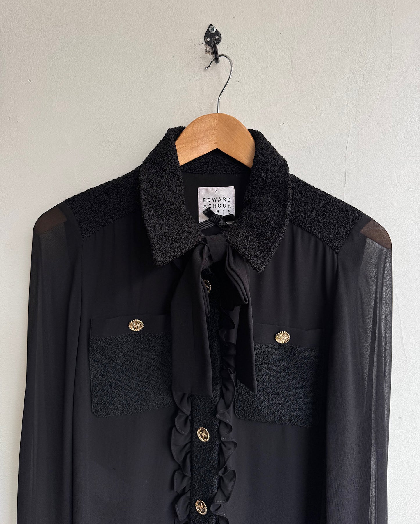 Black Blouse ~ Size 12