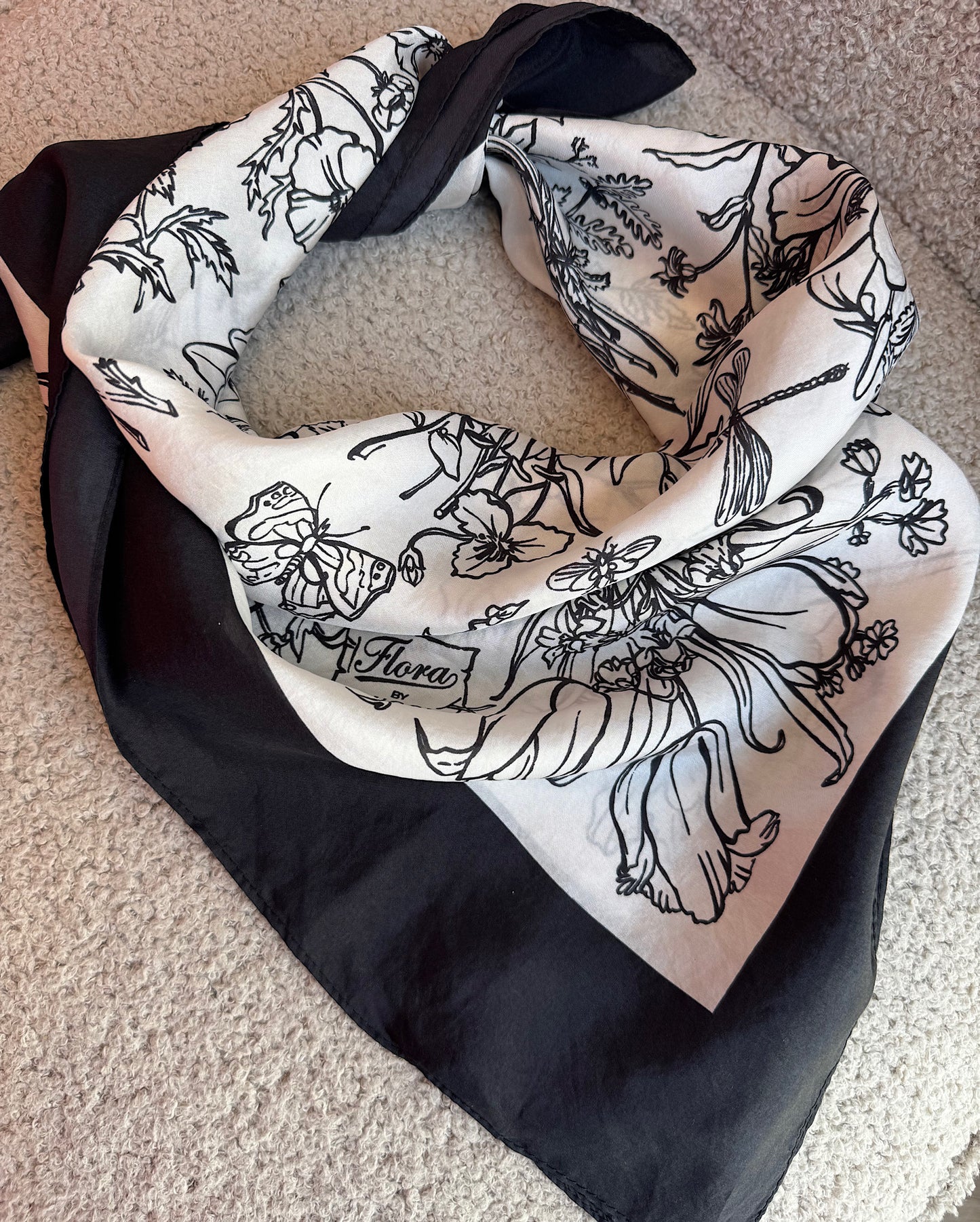 Gucci Flora Silk Scarf
