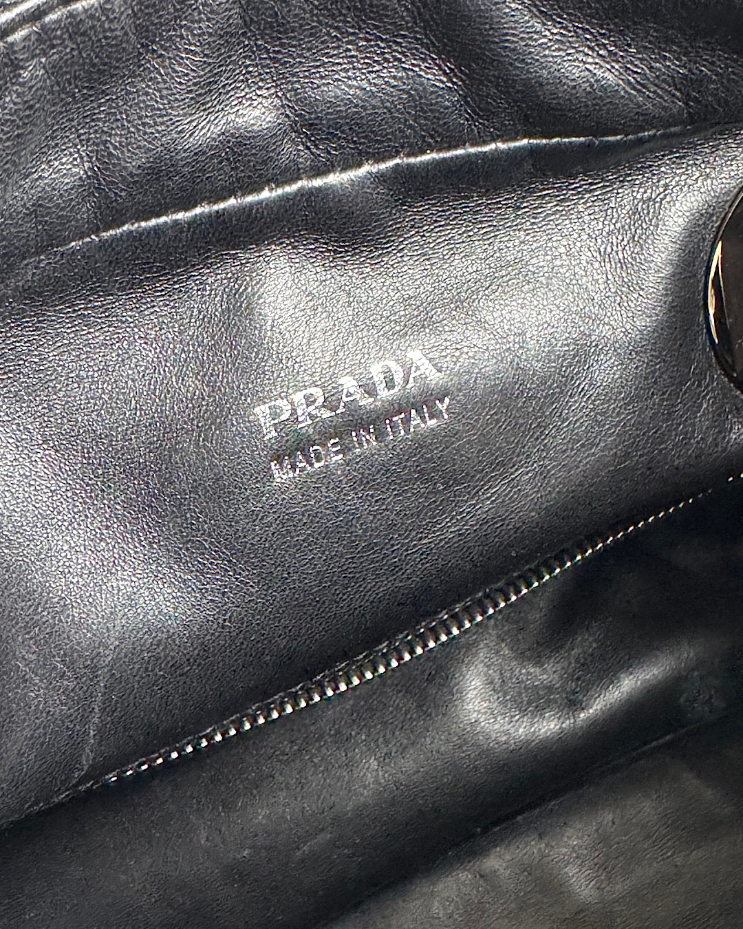 Prada Bag With Silver Chain Handles