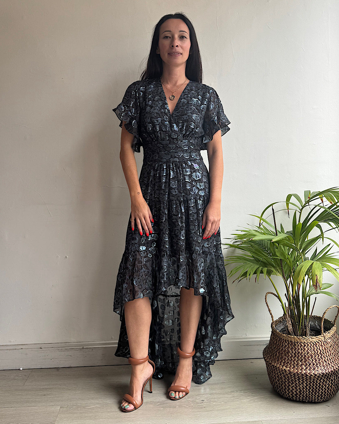 Bash Gunmetal Dress ~ Size  S