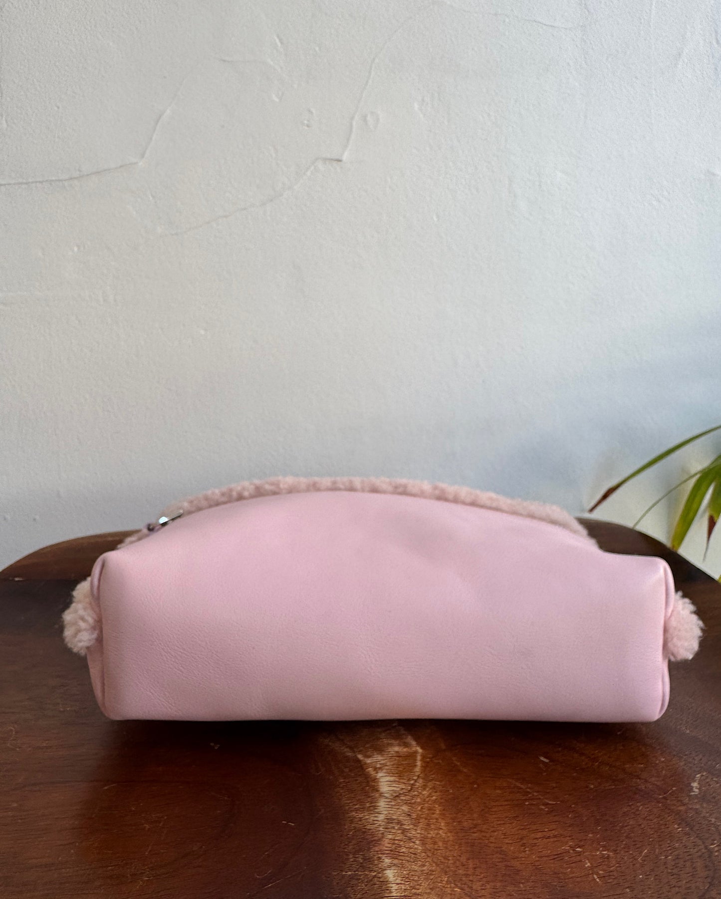 Baby Pink Leather Bag