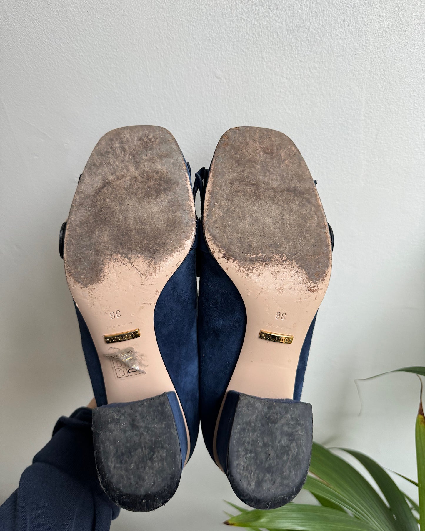 Navy Marmont Loafers ~ Size 3.5