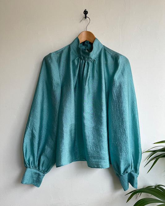 Turquoise Blouse ~ Size XS