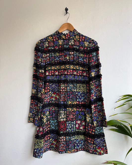 Floral Dress ~ Size 8