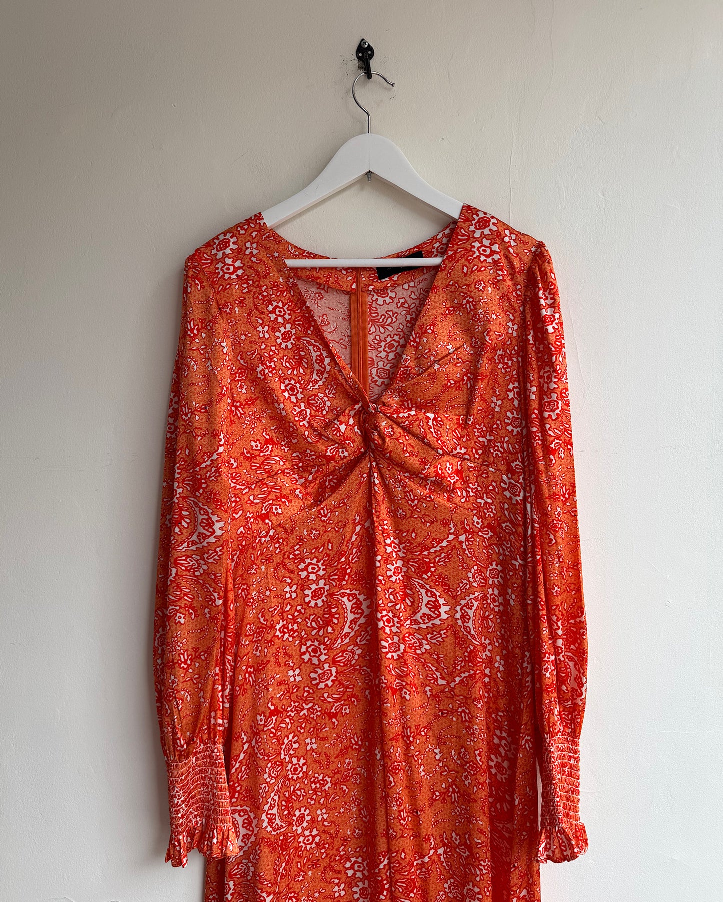 Jessica Russell Flint Silk Dress ~ Size L