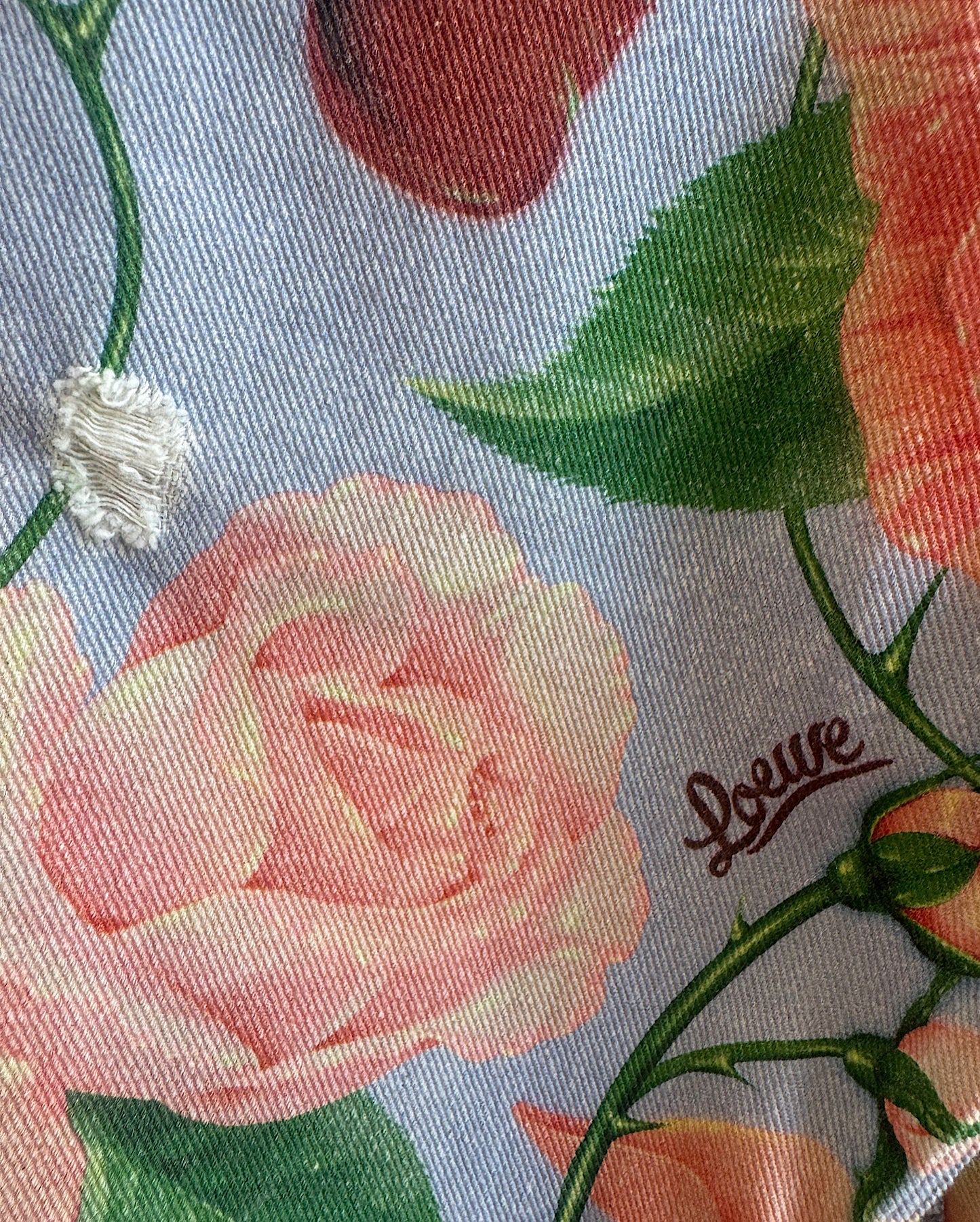 Loewe Floral Jeans ~ Size 6