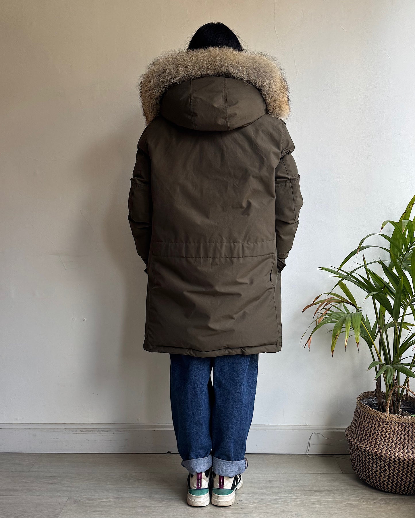 Khaki Parka ~ Size L