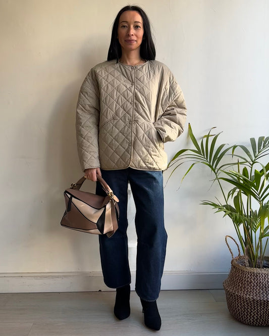 Quilted Jacket ~ Size 8/10