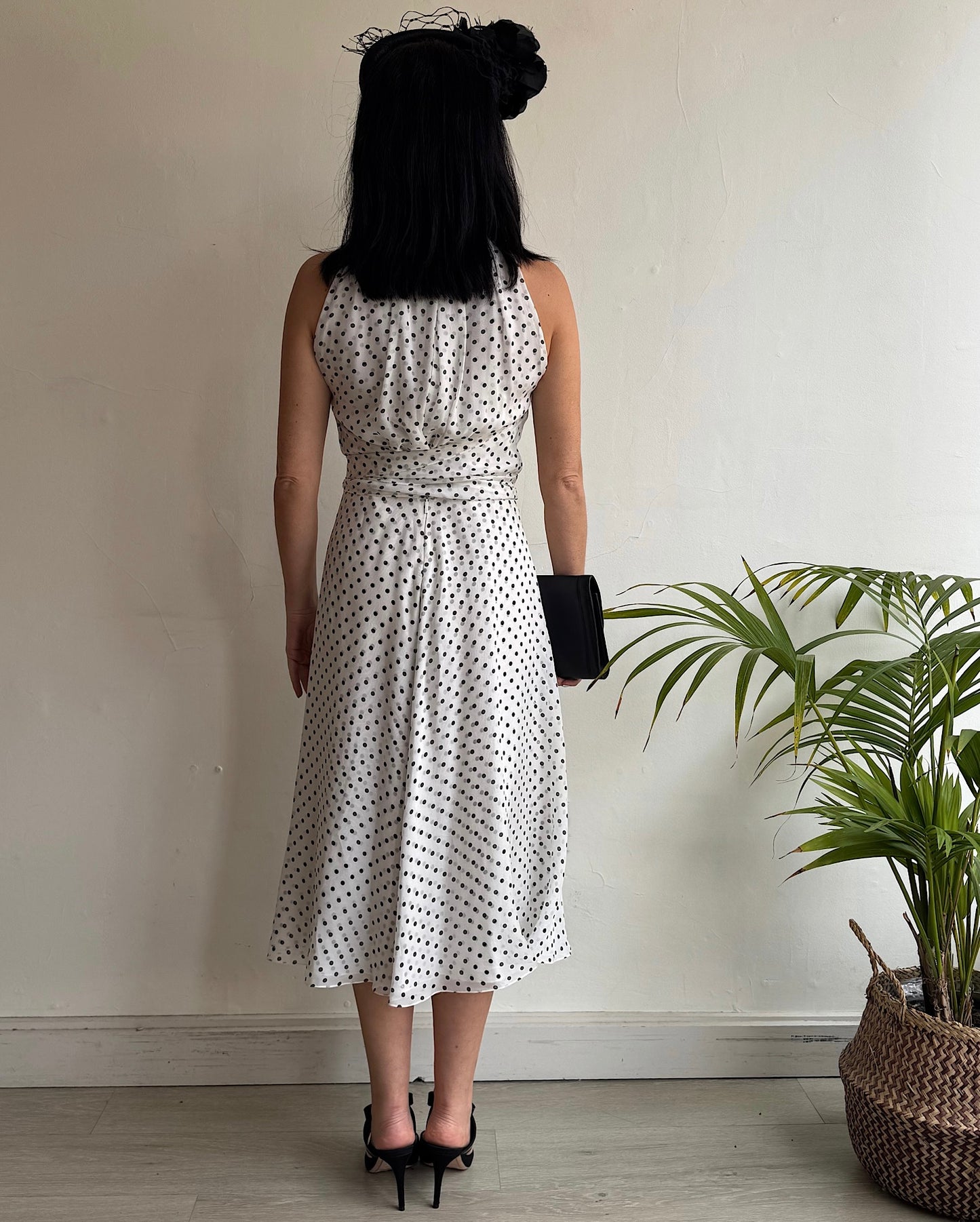 Caroline Herrera Polkadot Dress ~ Size 6