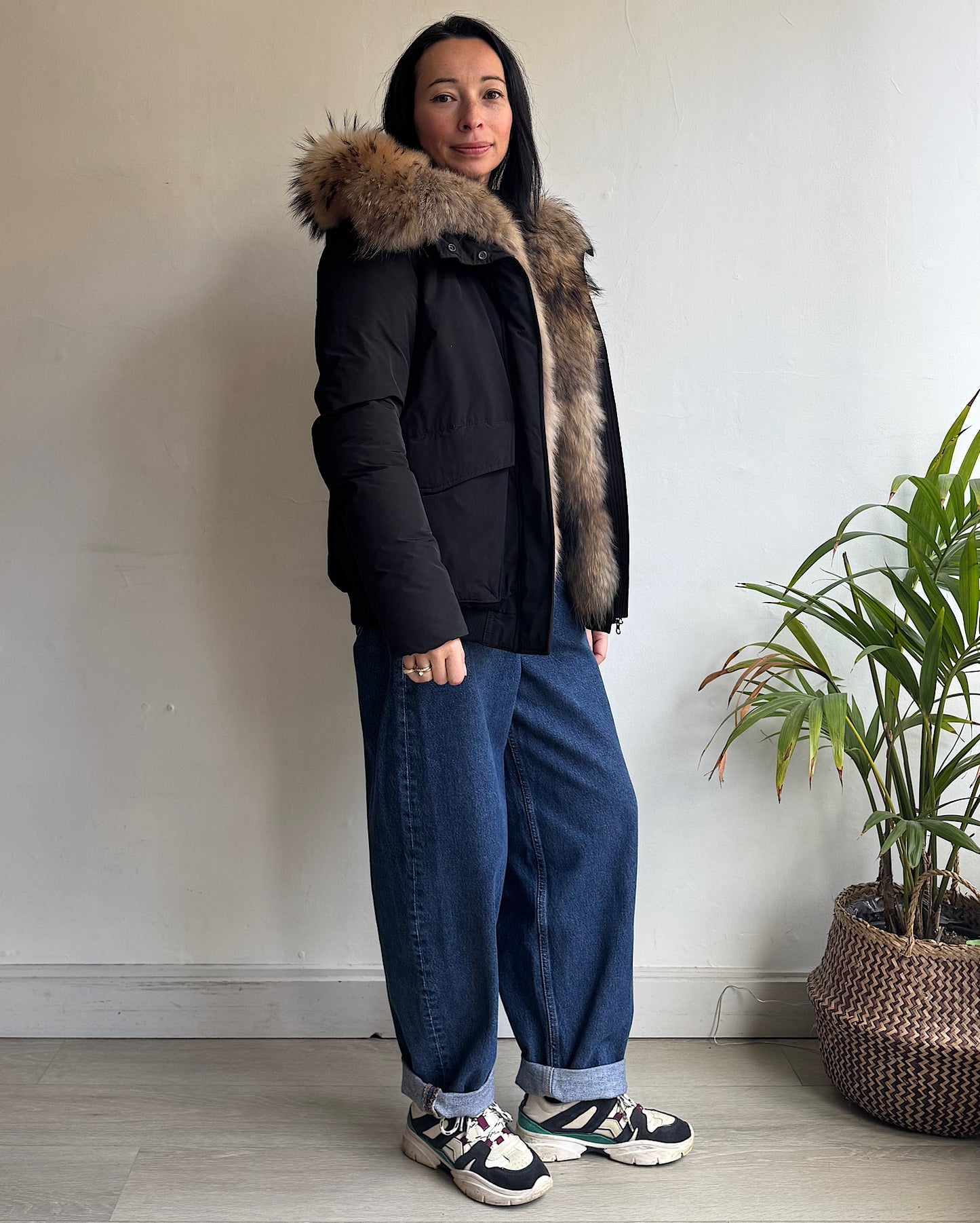 Black Parka ~ Size M